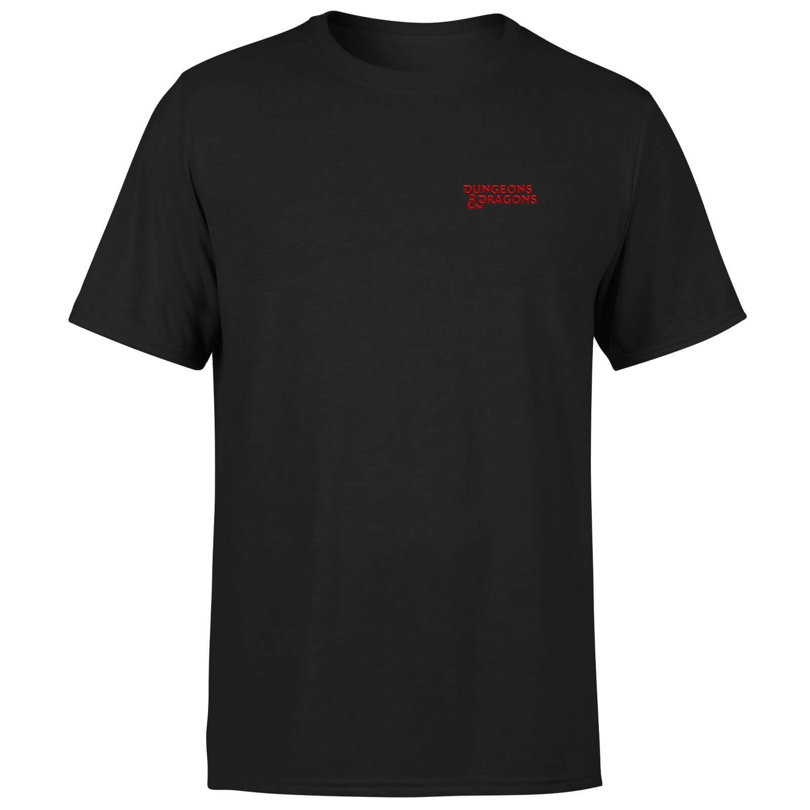 Donjons & Dragons D&D Logo homme t-shirt - noir - XL - Noir