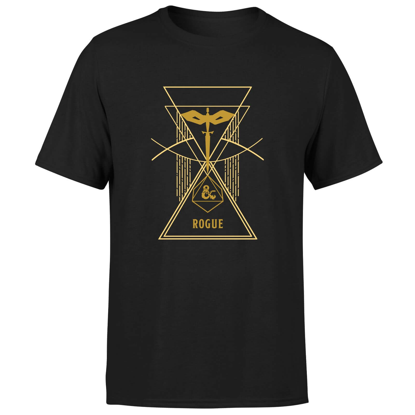 Donjons & Dragons Rogue homme t-shirt - noir - S - Noir