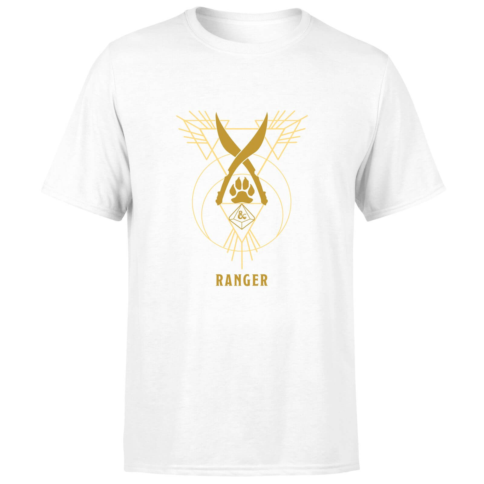 Dungeons & Dragons Ranger Men's T-Shirt - White - XS