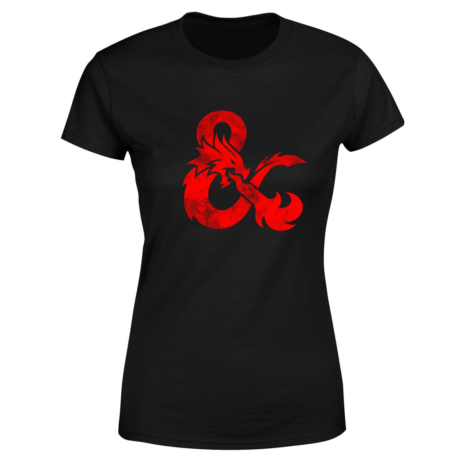 Image of Dungeons & Dragons Ampersand Damen T-Shirt - Schwarz - M