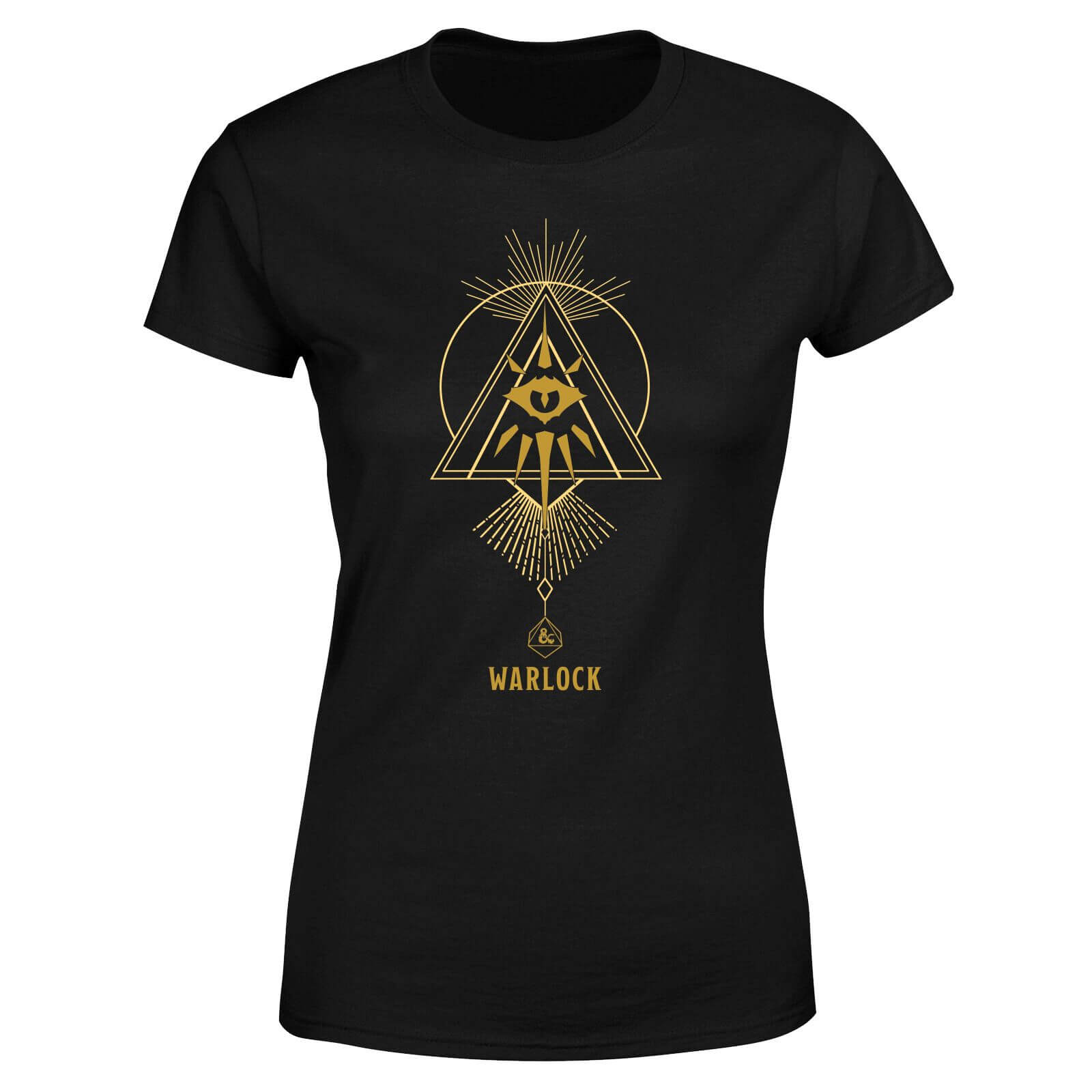 Dungeons & Dragons Warlock Women's T-Shirt - Black - XXL
