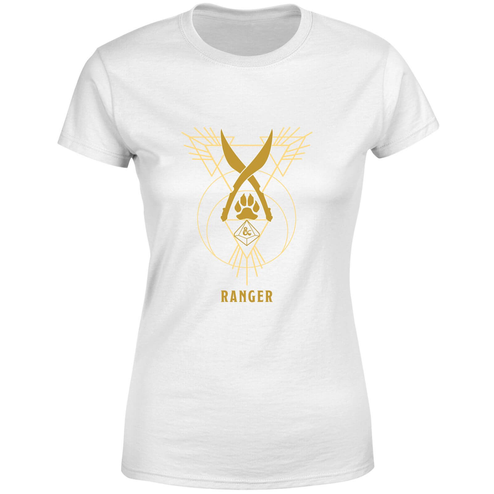 Dungeons & Dragons Ranger Damen T-Shirt - Weiß - XS