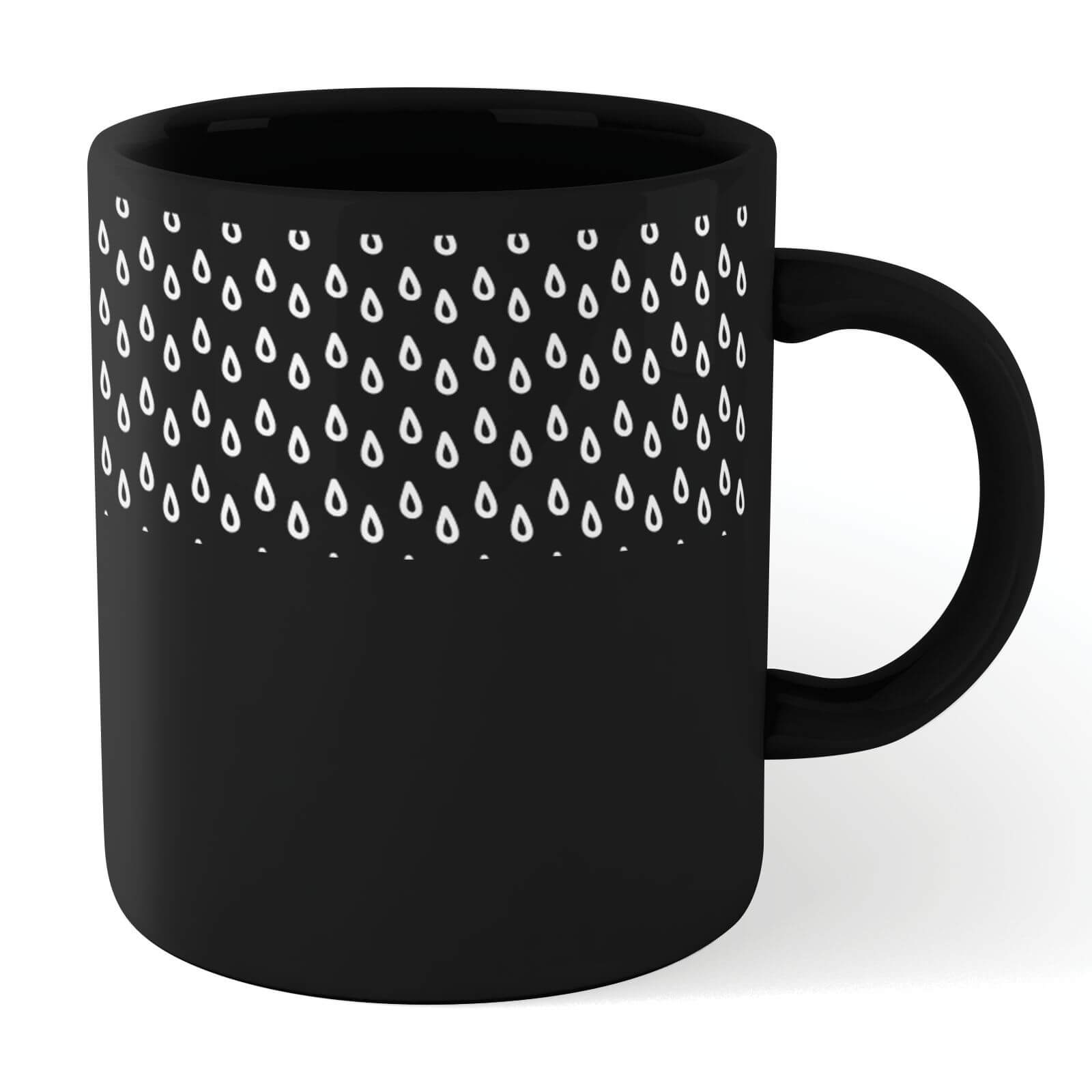 Raindrops Mug - Black