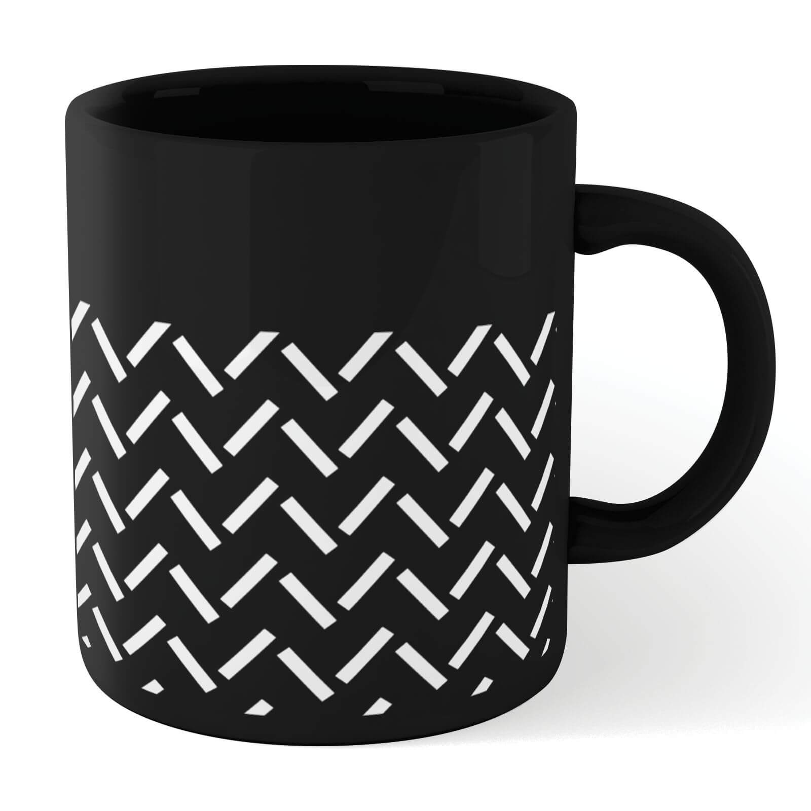 Zig Zag Mug - Black