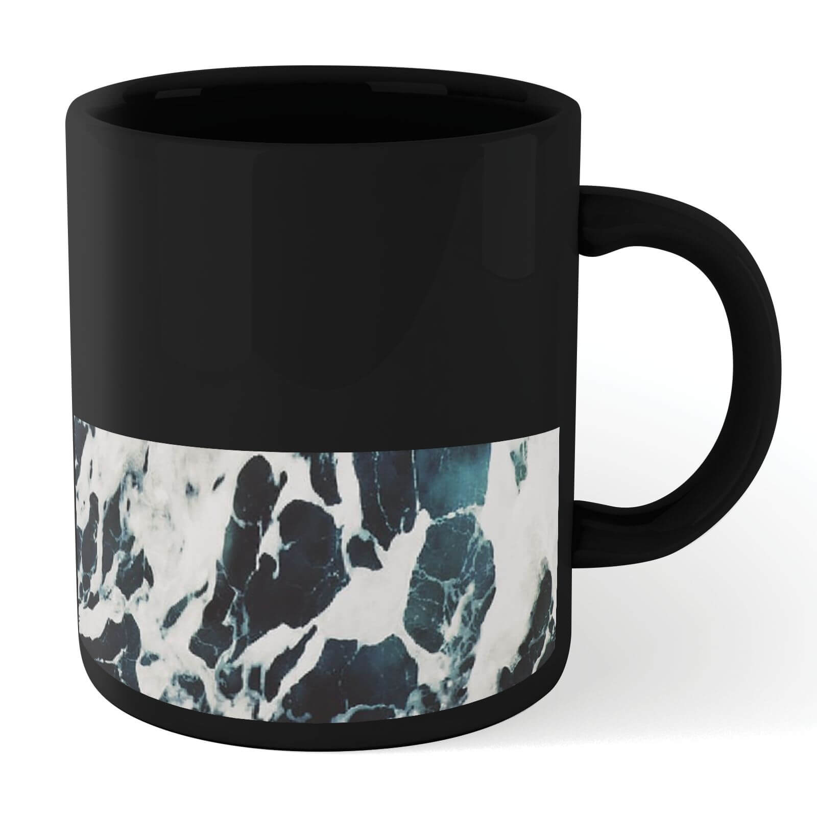 Blue Marble Mug - Black