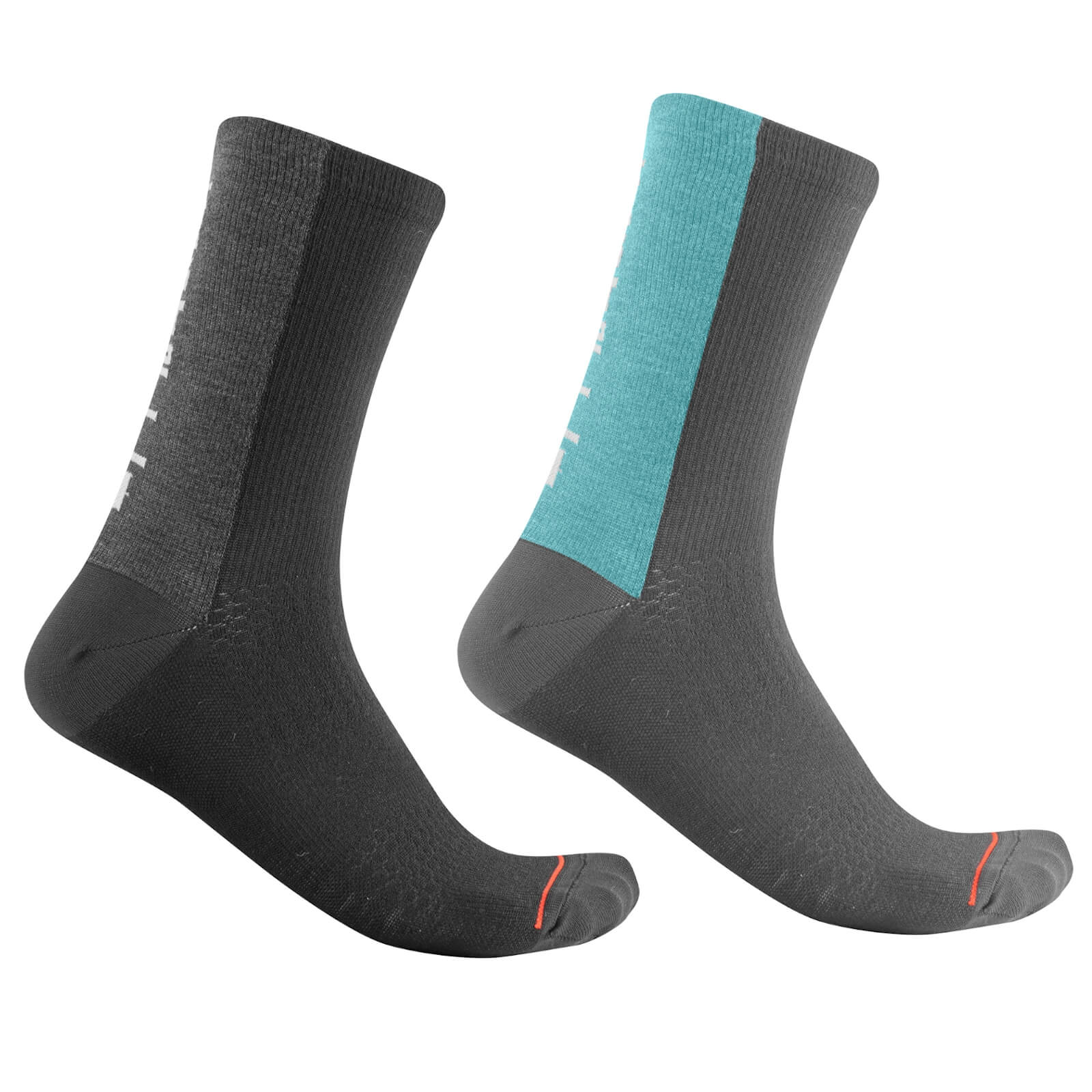 Castelli Bandito Wool 18 Socks - L/XL - Schwarz