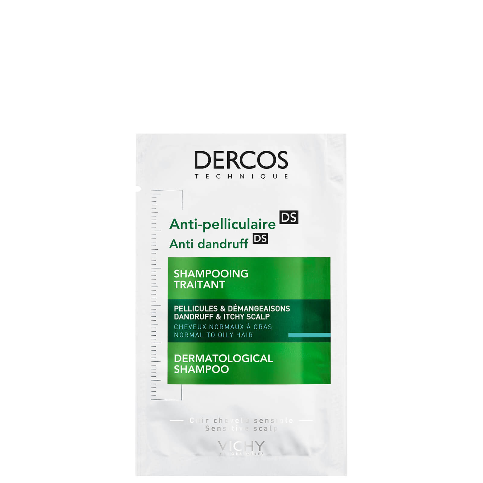 

VICHY Dercos Anti-Dandruff Shampoo for Normal to Oily Hair 6ml
