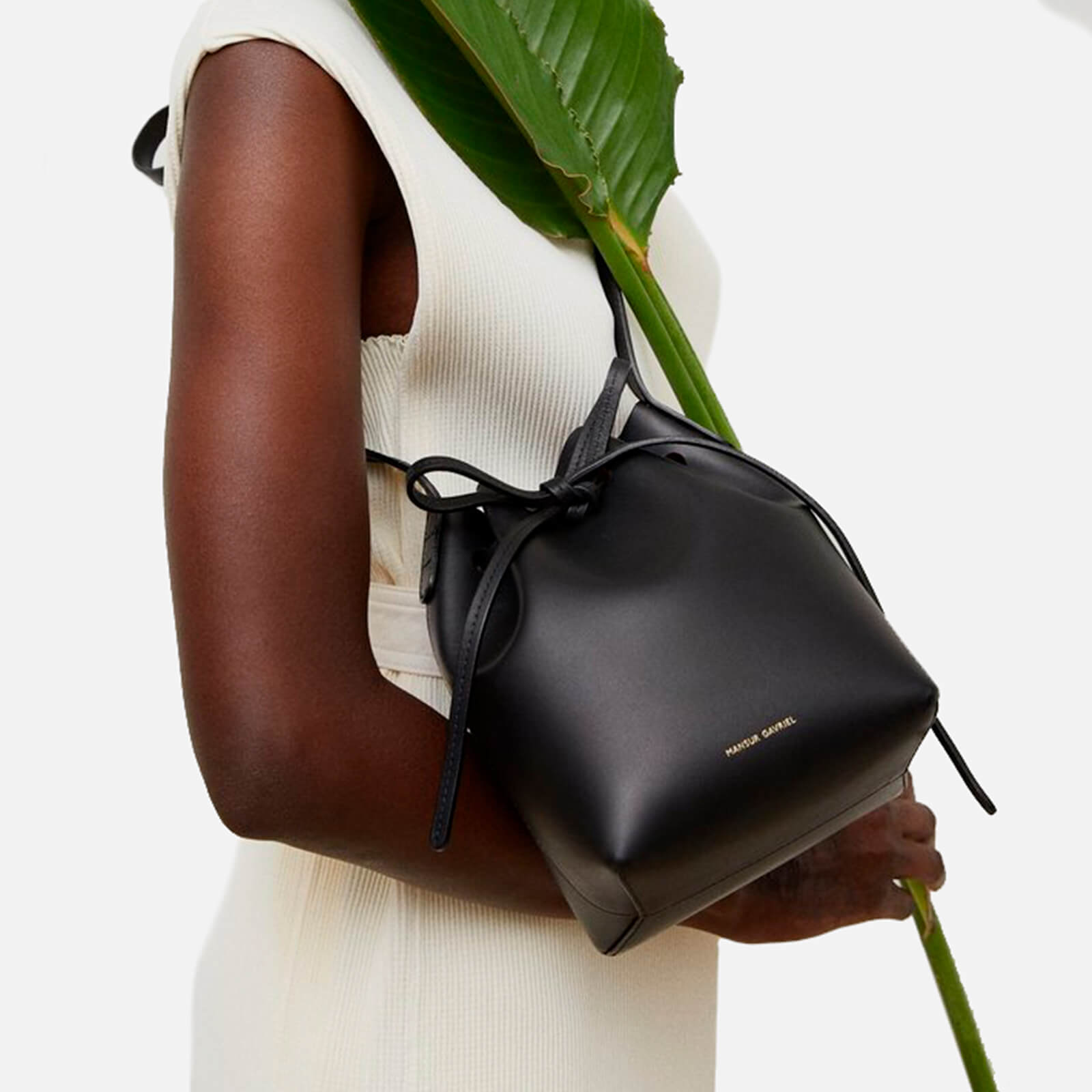 MANSUR GAVRIEL MINI MINI BUCKET BAG | Women's | OS | Black