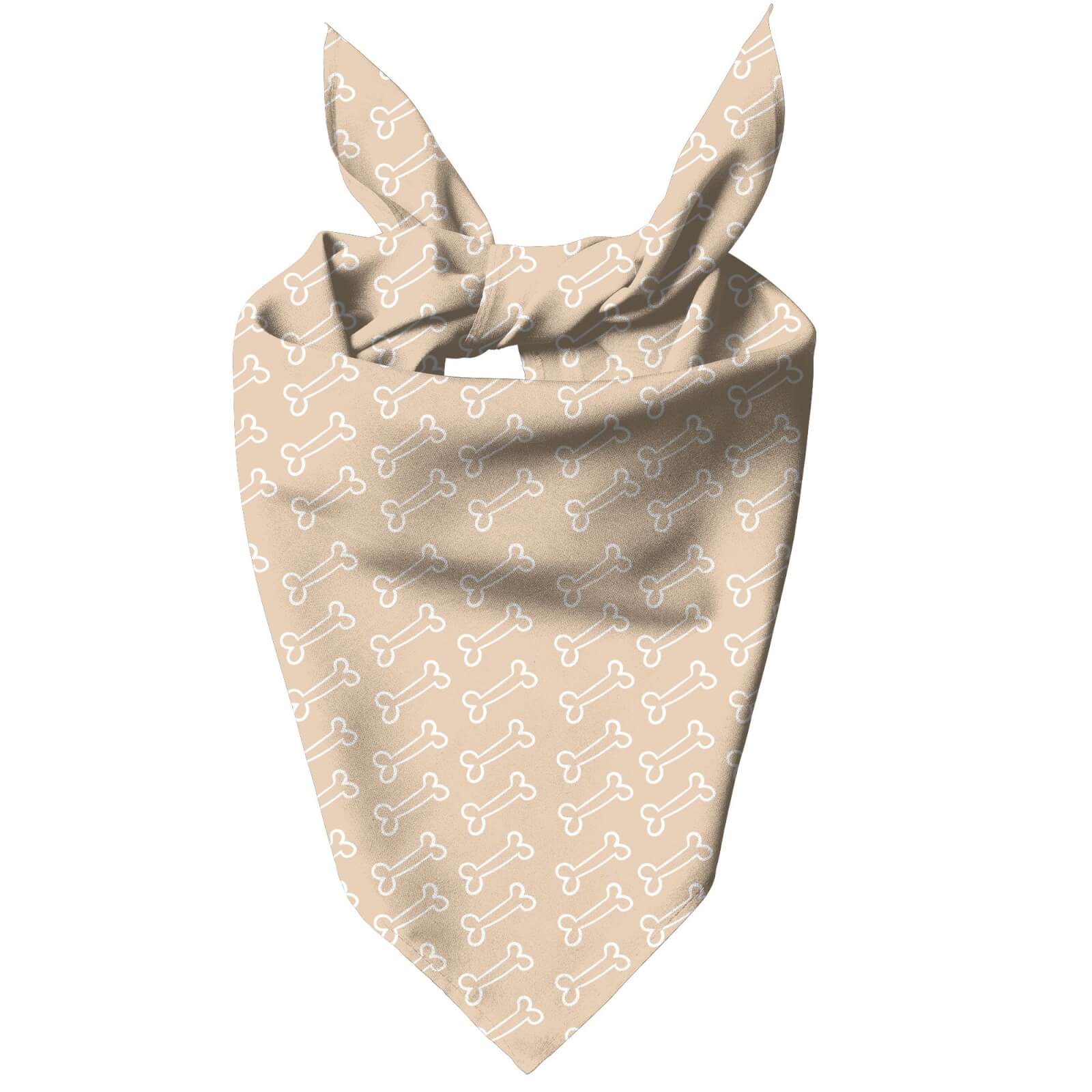 Bones Pet Bandana - S
