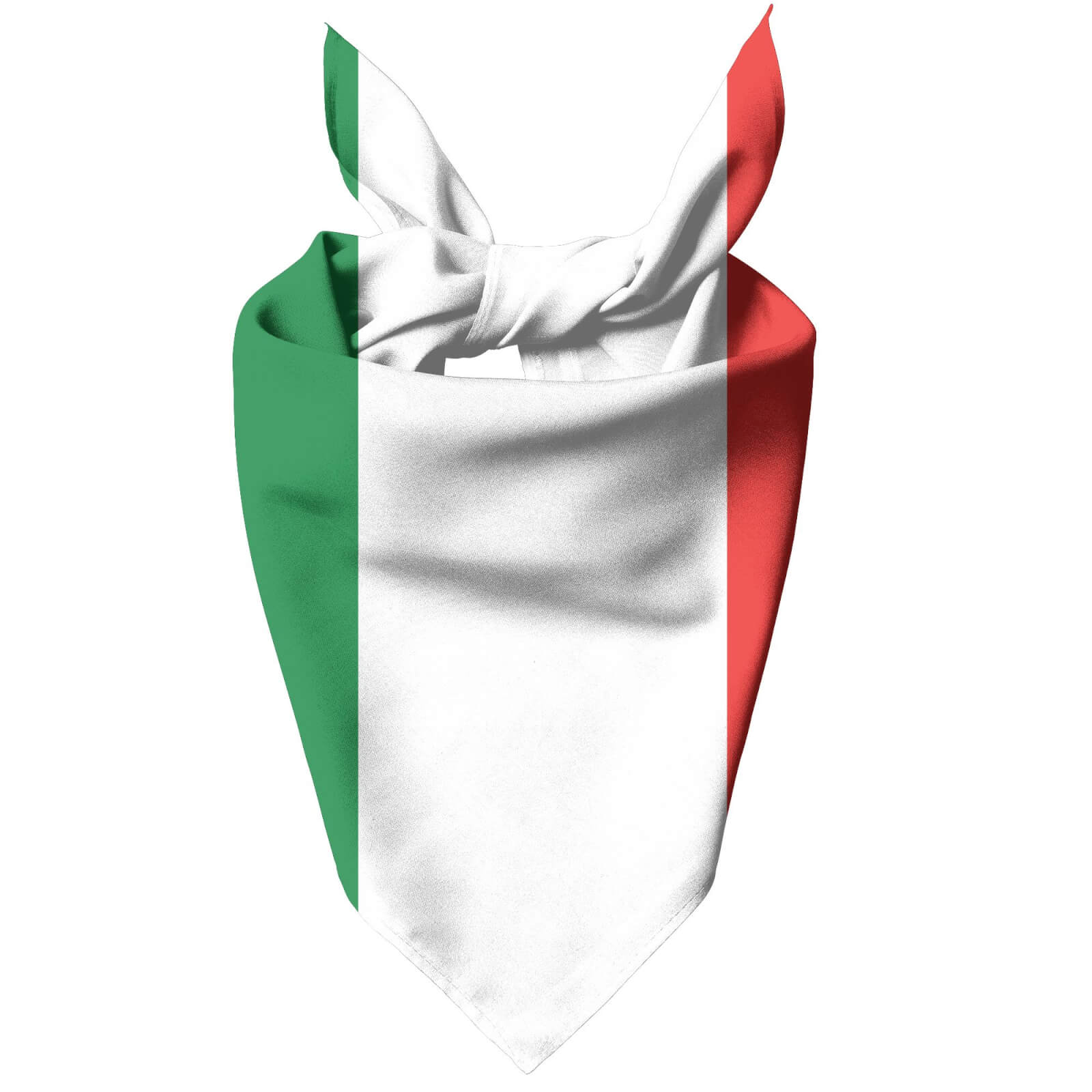 Italian Flag Pet Bandana - S