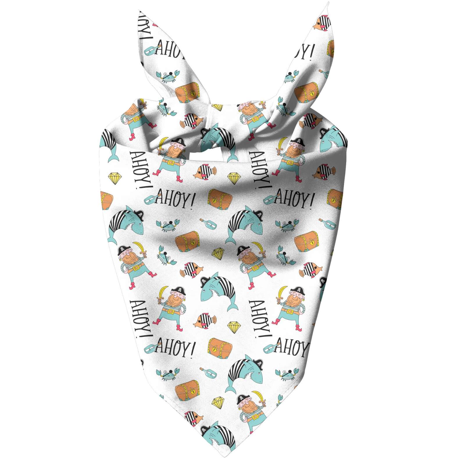Ahoy There Mateys Pet Bandana - Small