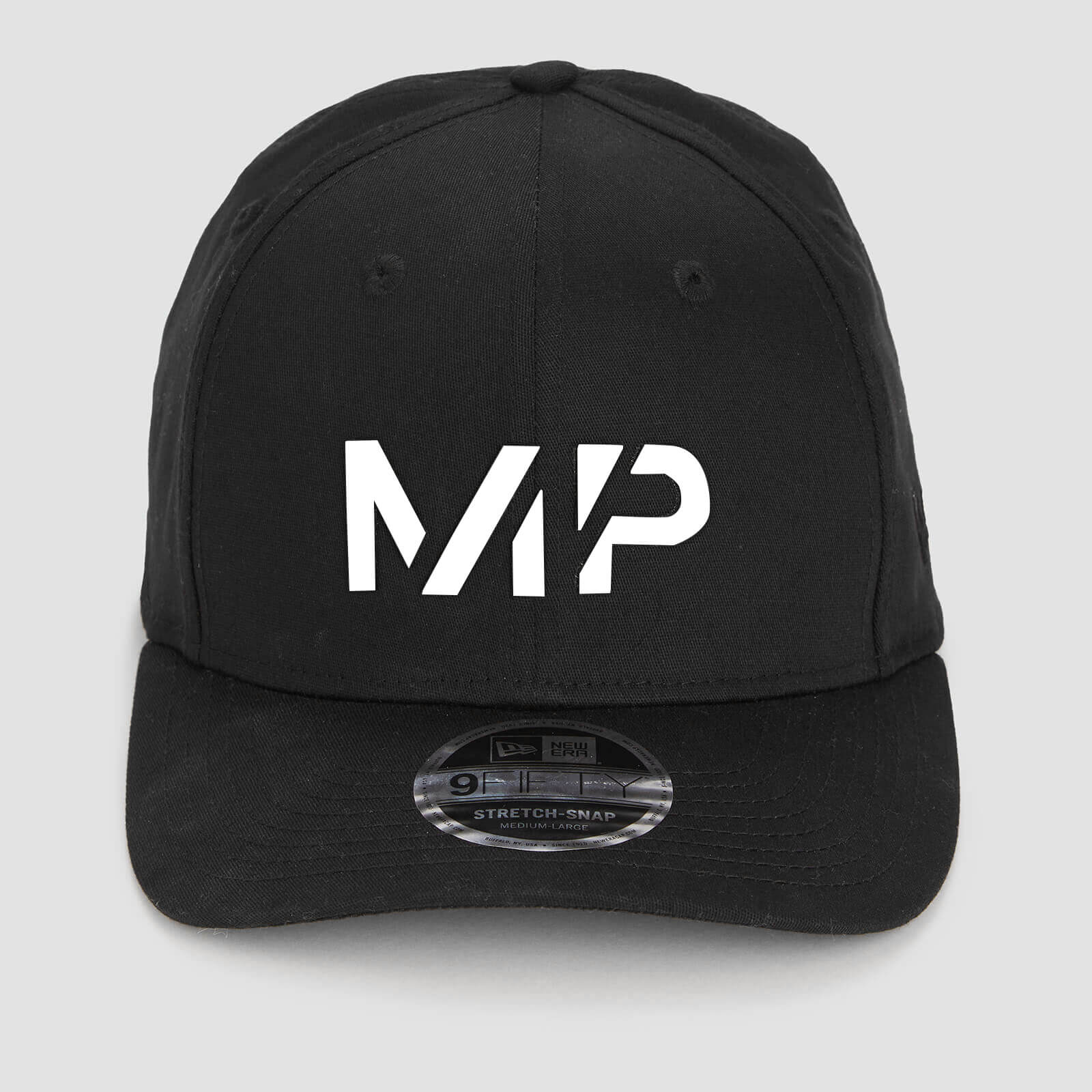 MP New Era 9FIFTY Stretch Snapback - Black/White - S-M