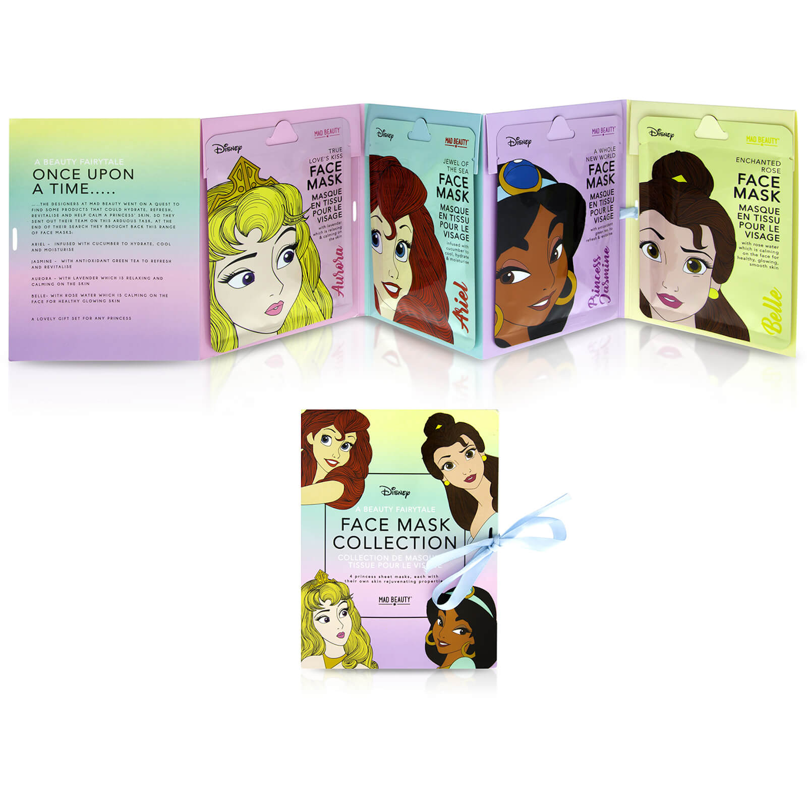 Collection de masques pour le visage Disney Princesse