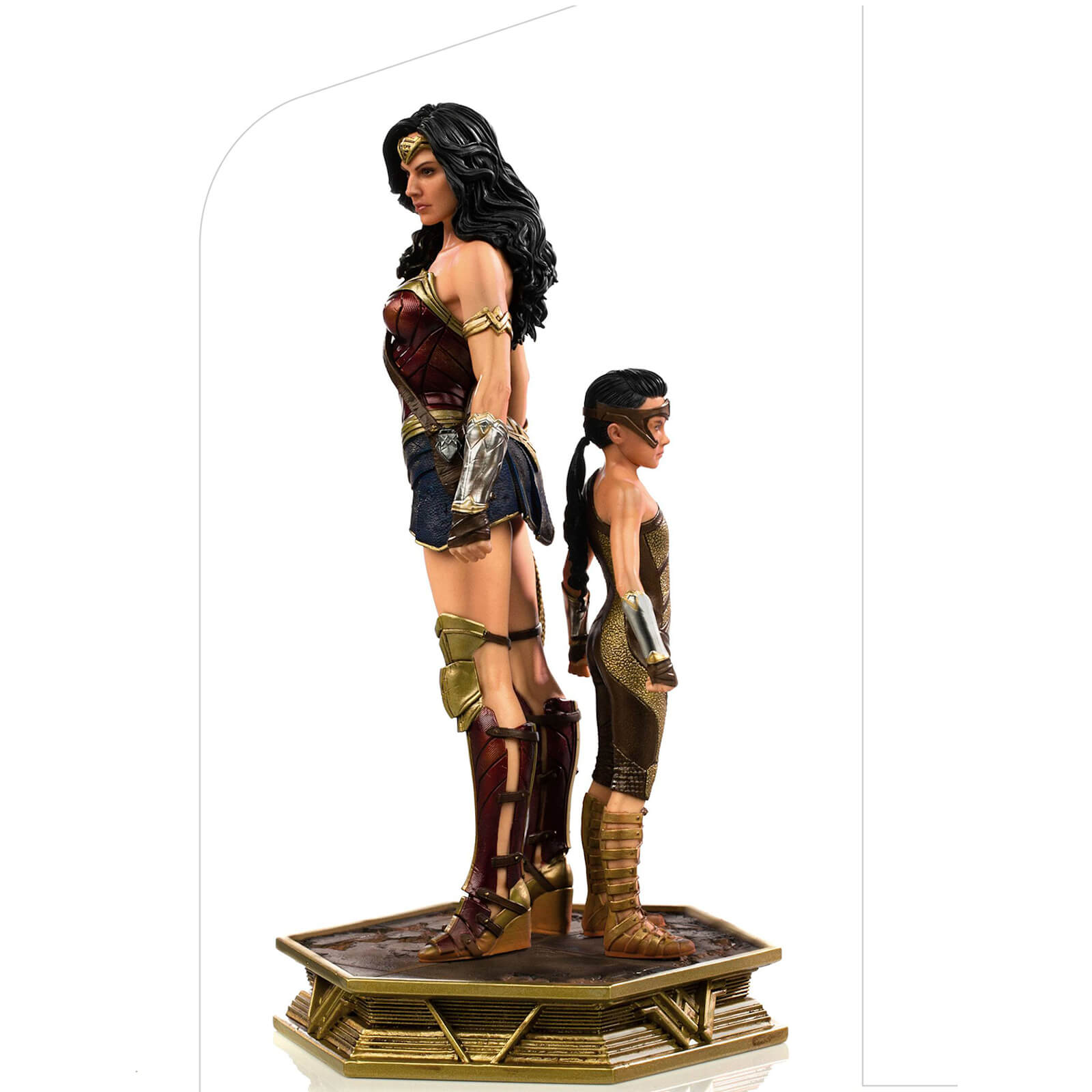 Iron Studios Wonder Woman 1984 Deluxe Art Scale Statue 1/10 Wonder Woman & Young Diana 20 cm