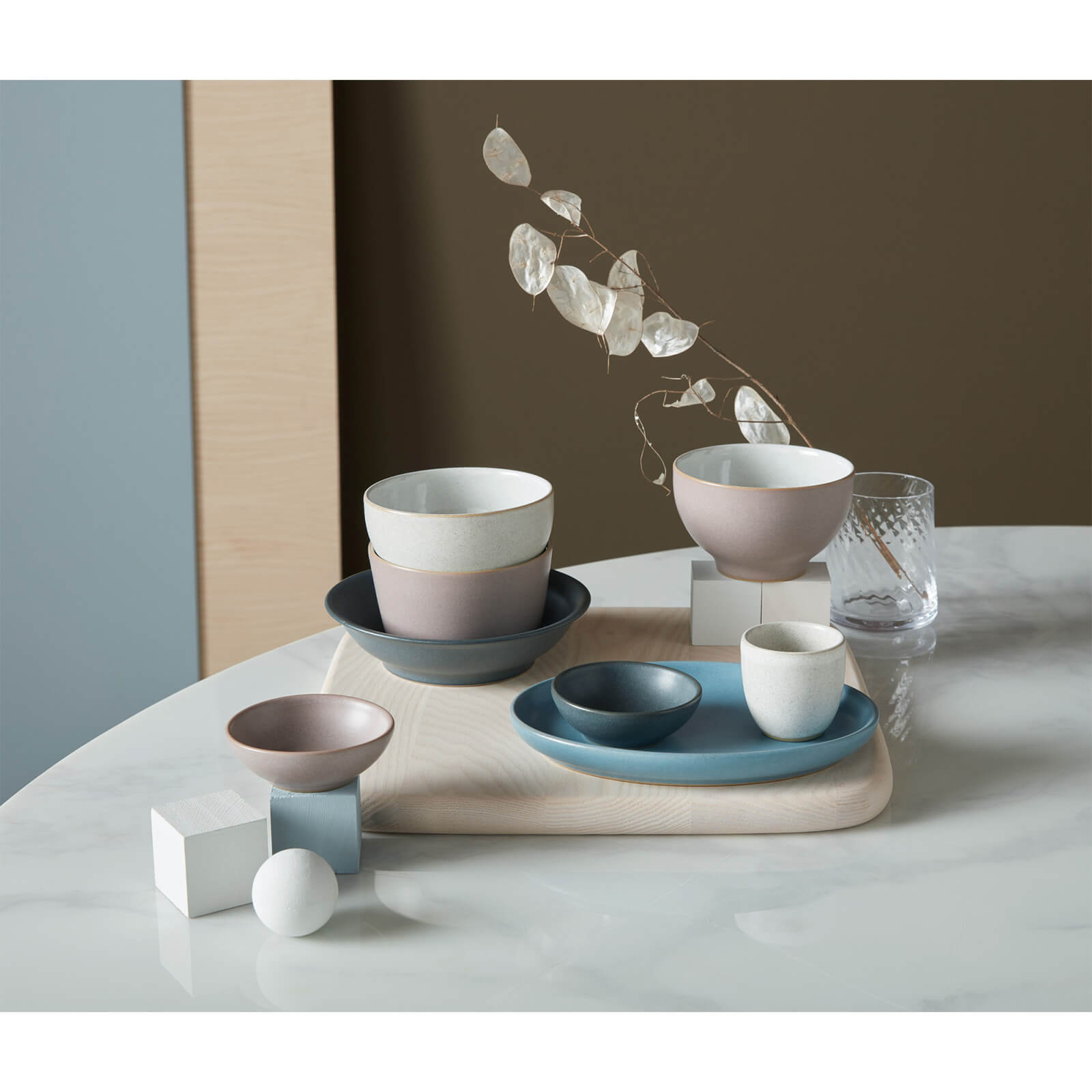 Denby Impression Pink Straight Bowls (Set of 4)