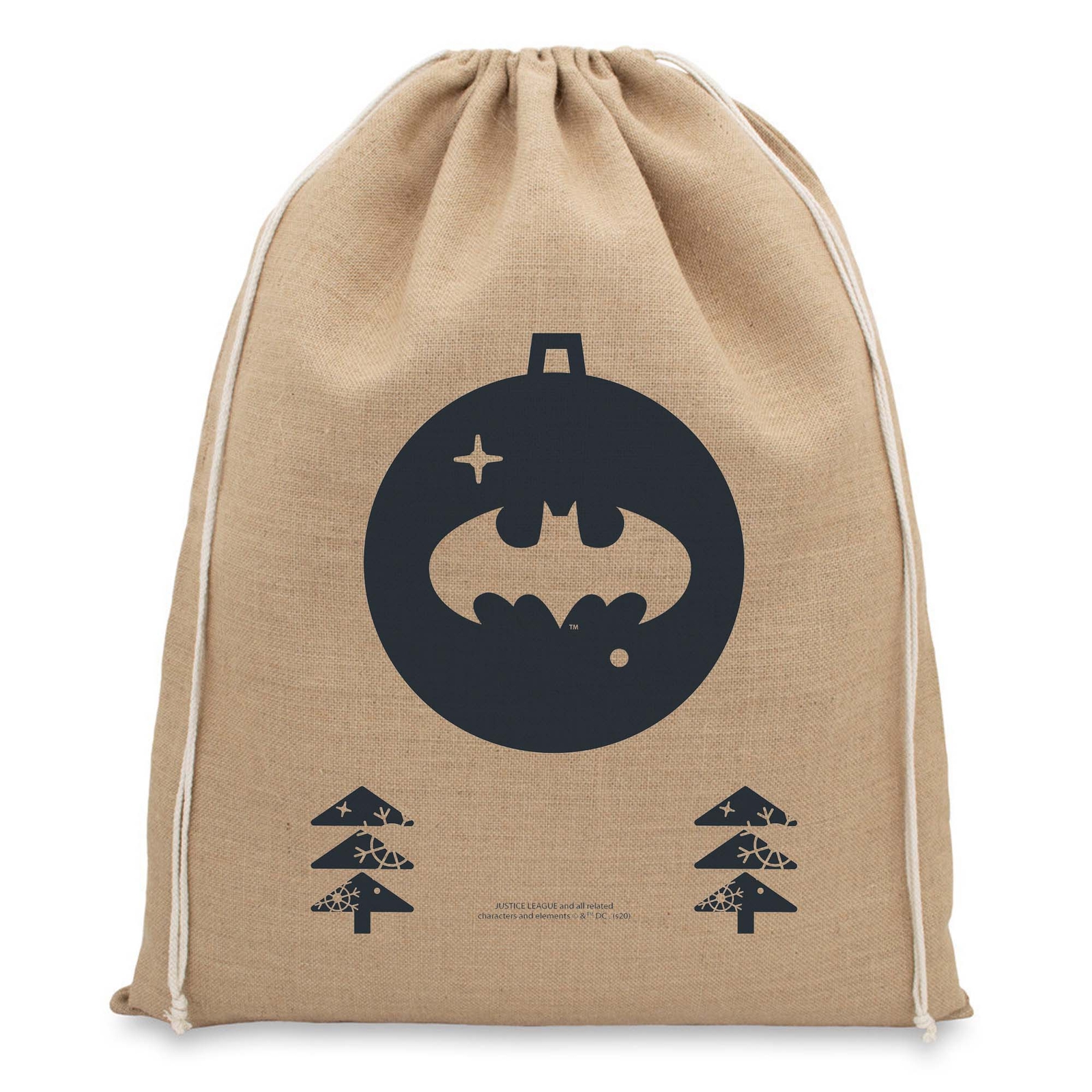 Batman 2020 Hessian Christmas Sack