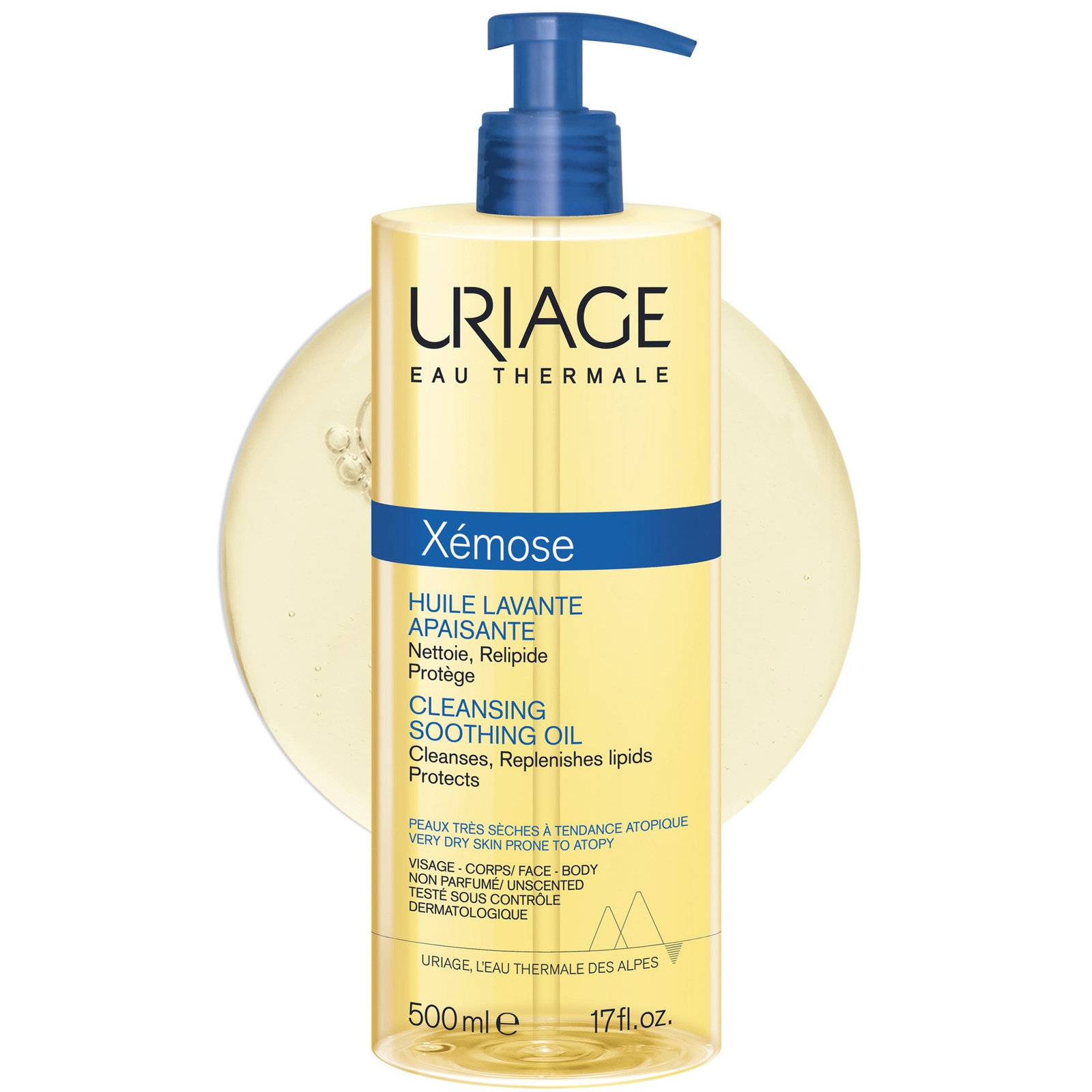 

URIAGE Xemose Cleansing Soothing Oil 17 fl.oz.