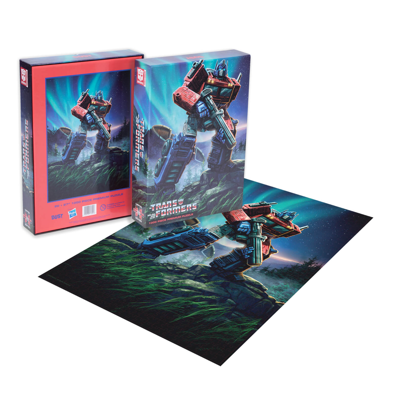 DUST! Transformers Optimus Prime 1000pc Puzzle - Zavvi Exclusive