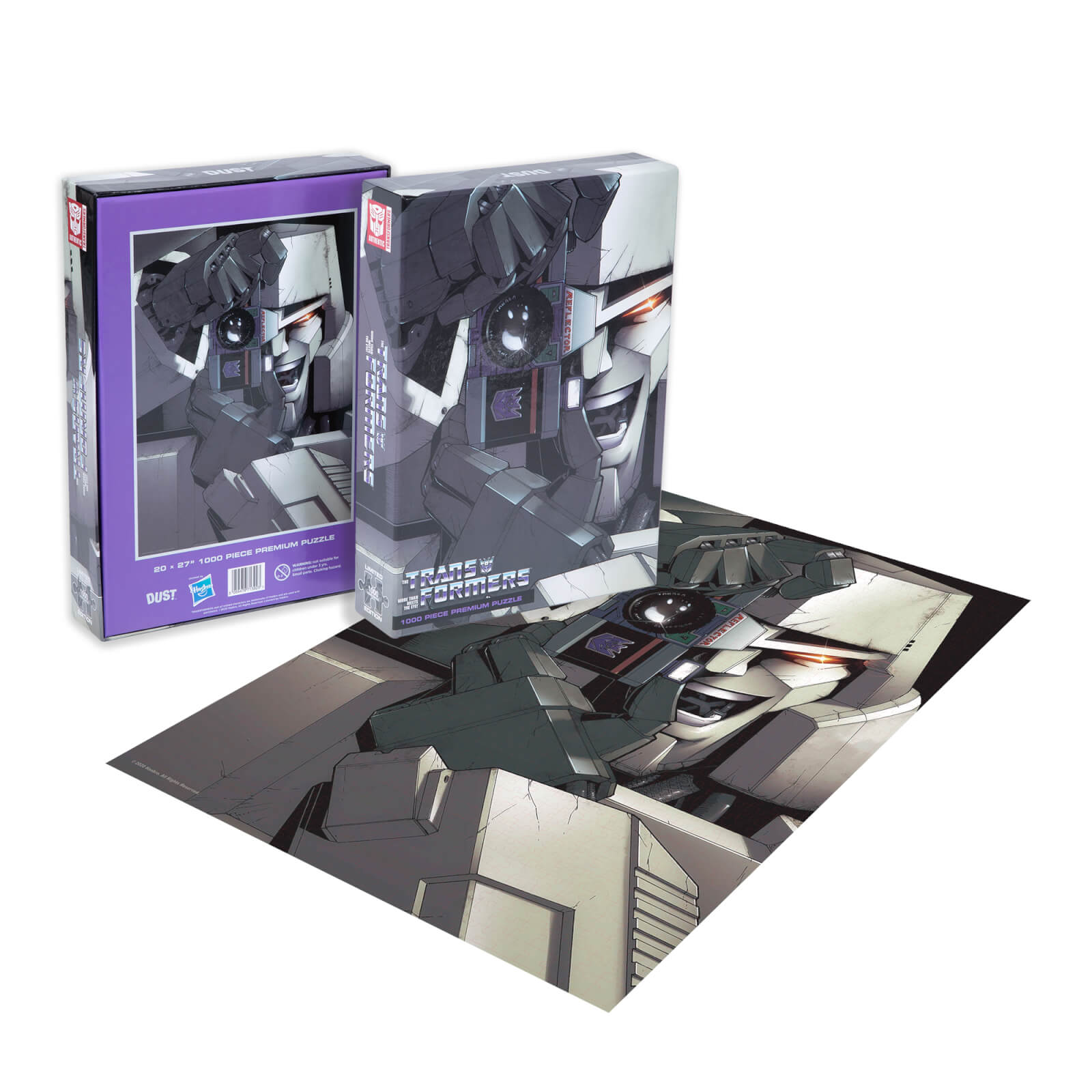 DUST! Transformers Megatron 1000pc Puzzle - Zavvi Exclusive