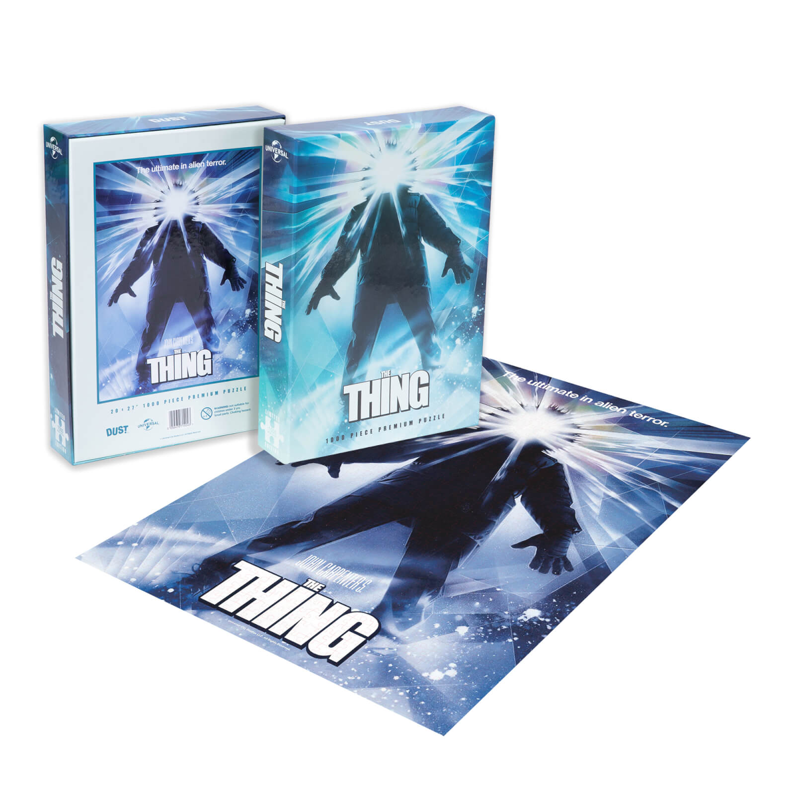 DUST! The Thing Classic Movie Poster 1000pc Puzzle - Zavvi Exclusive