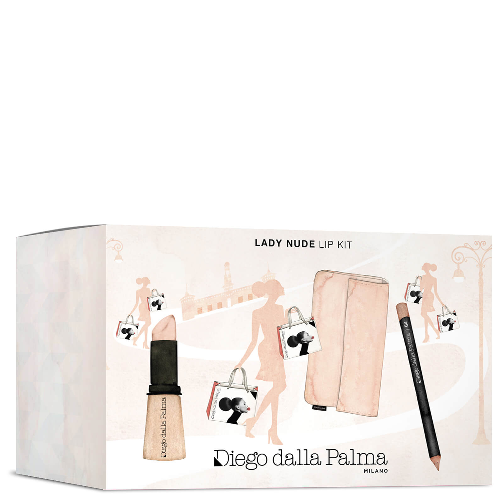 Diego Dalla Palma Lady Nude Lip Kit (Worth £25.47)