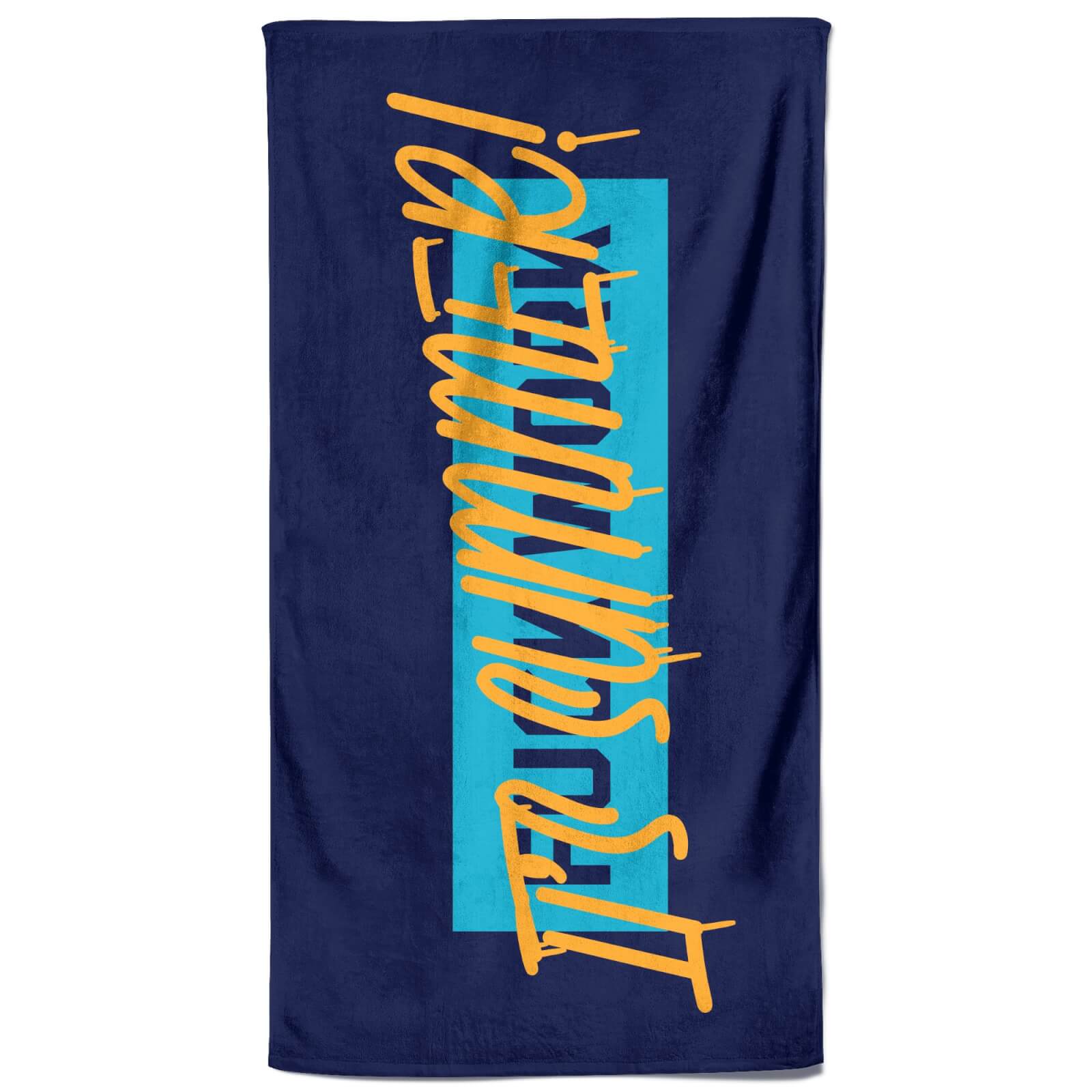 F**k Work It's Summer Beach Towel