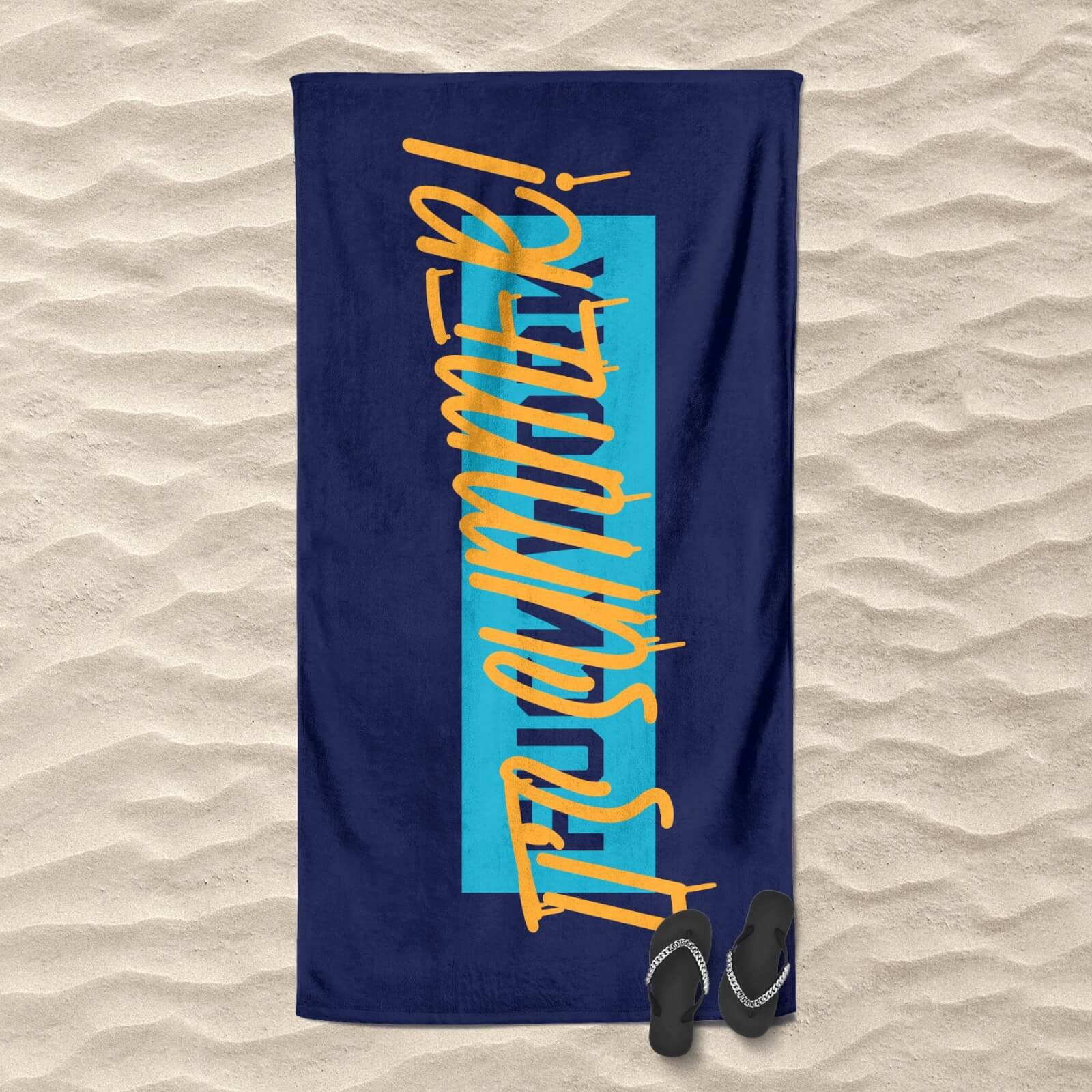 F**k Work It's Summer Beach Towel