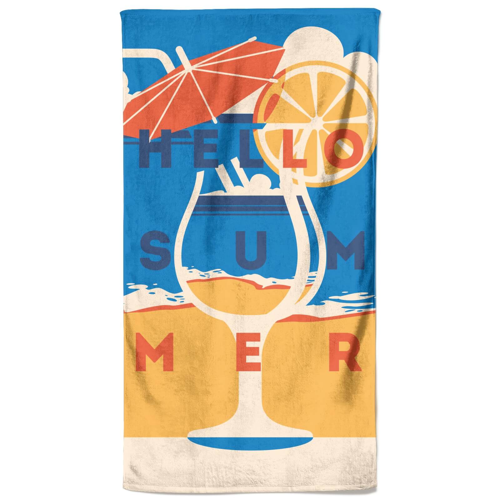 Drinks On The Beach Beach Towel