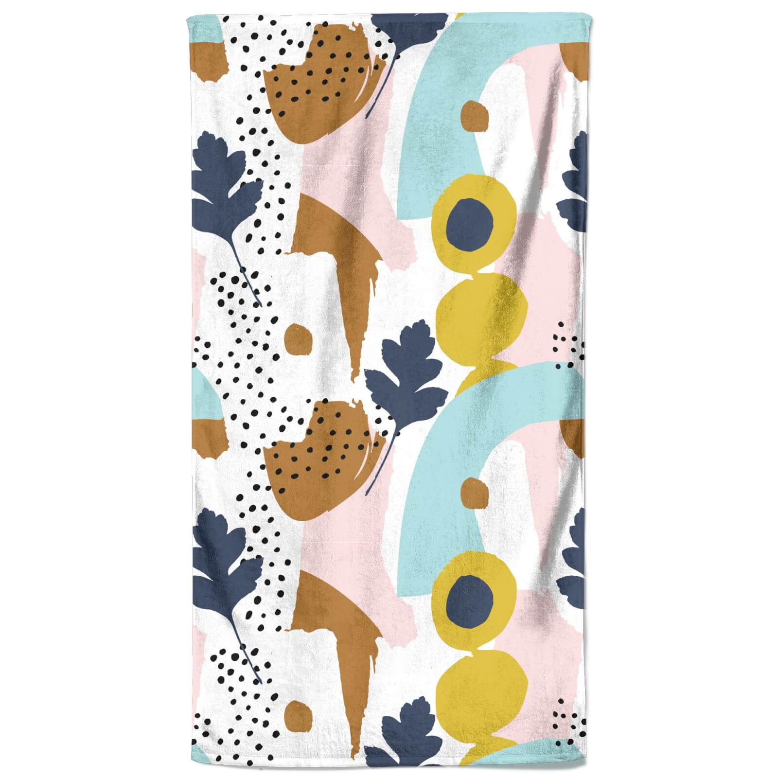 Funky Summer Pattern Beach Towel