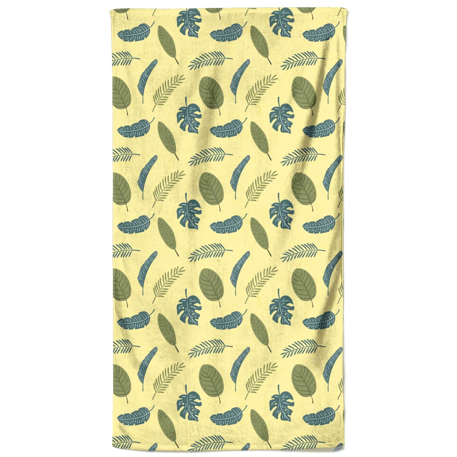 Summer Leaves Beach Towel