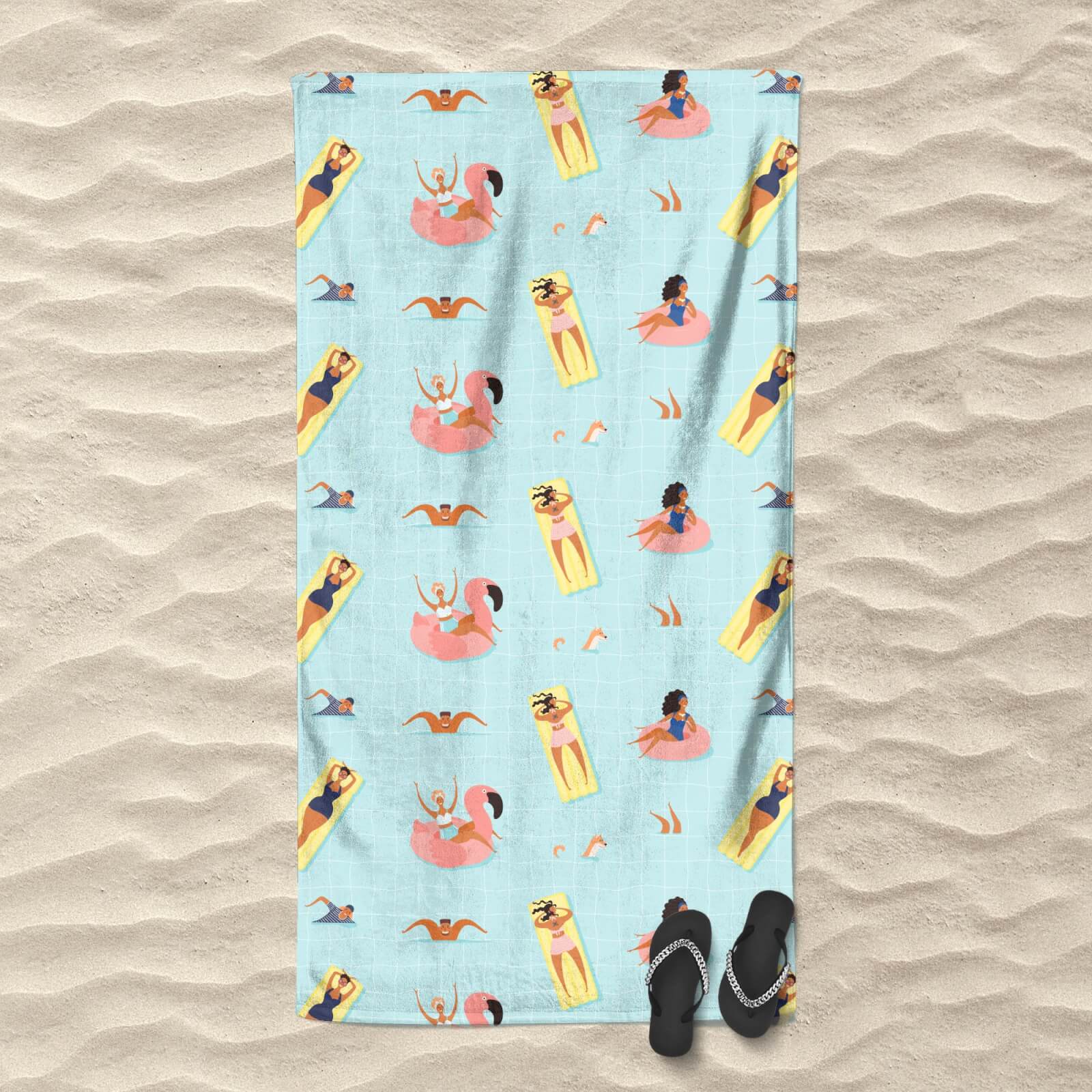 Pool Party Beach Towel