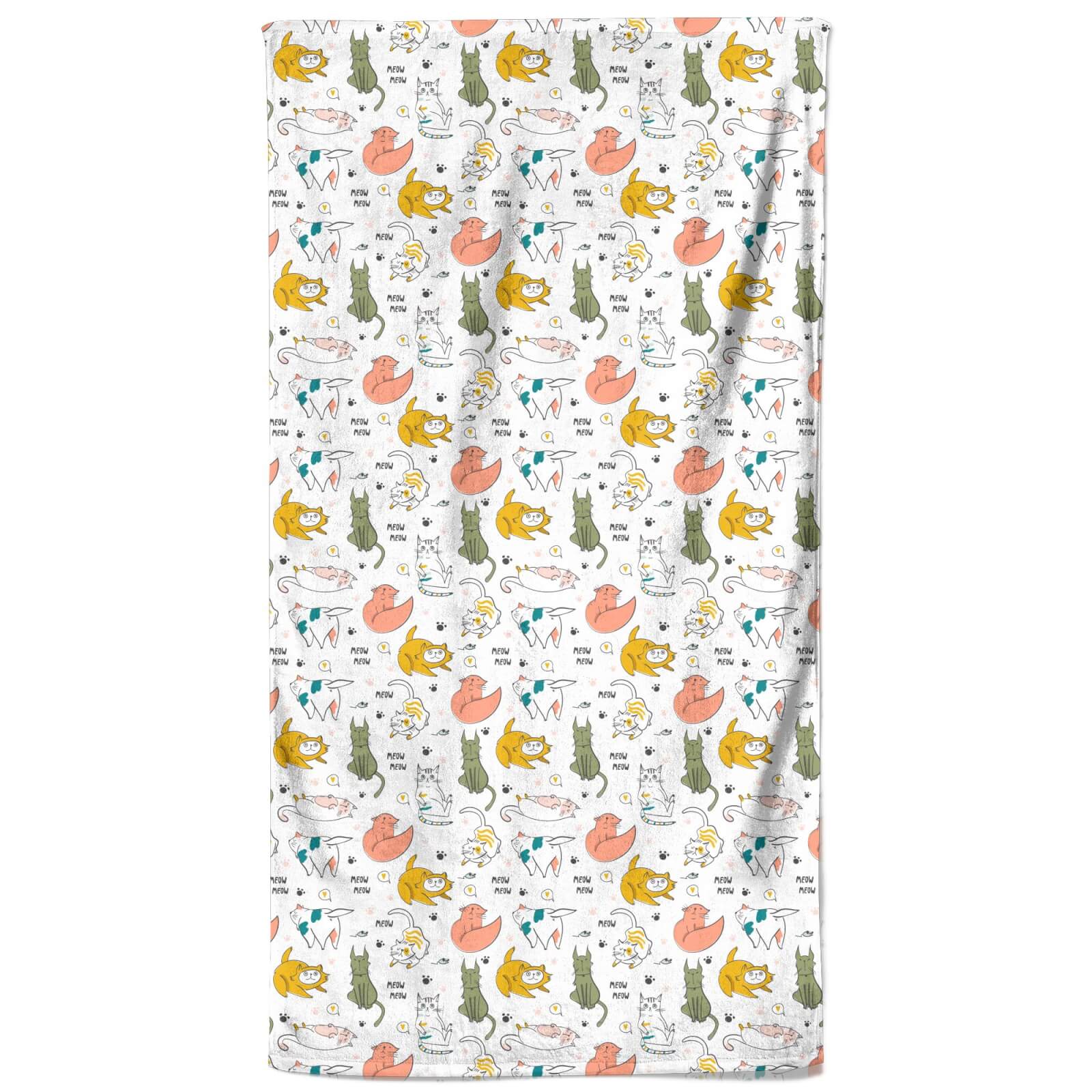 Cats Beach Towel