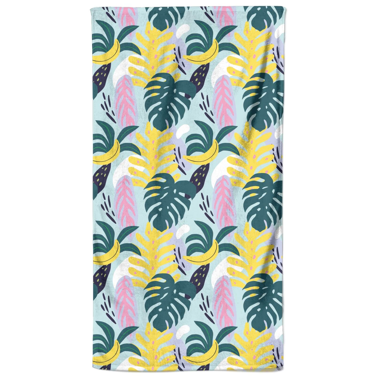 Banana Leaves Beach Towel