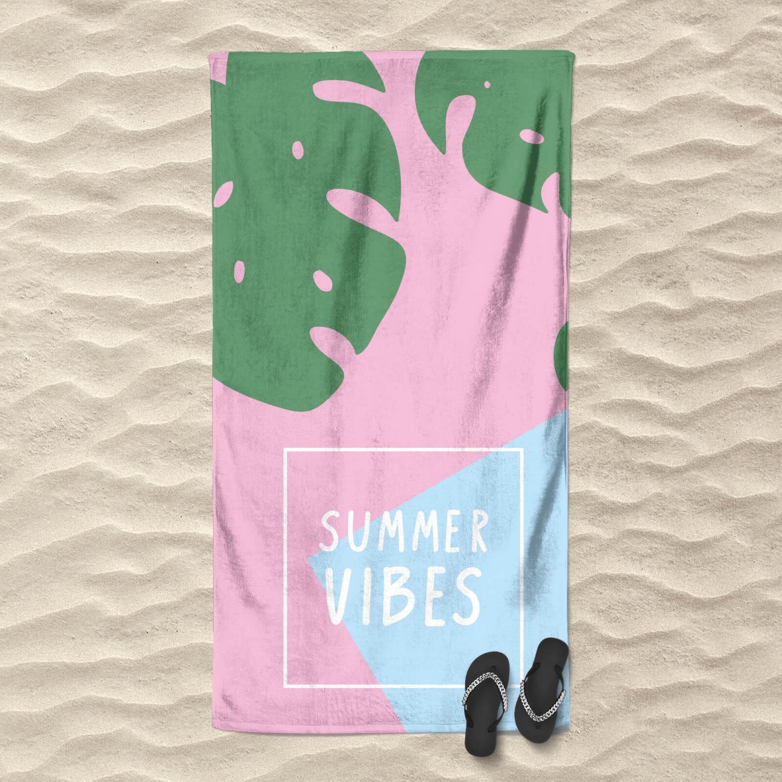 Summer Vibes Beach Towel