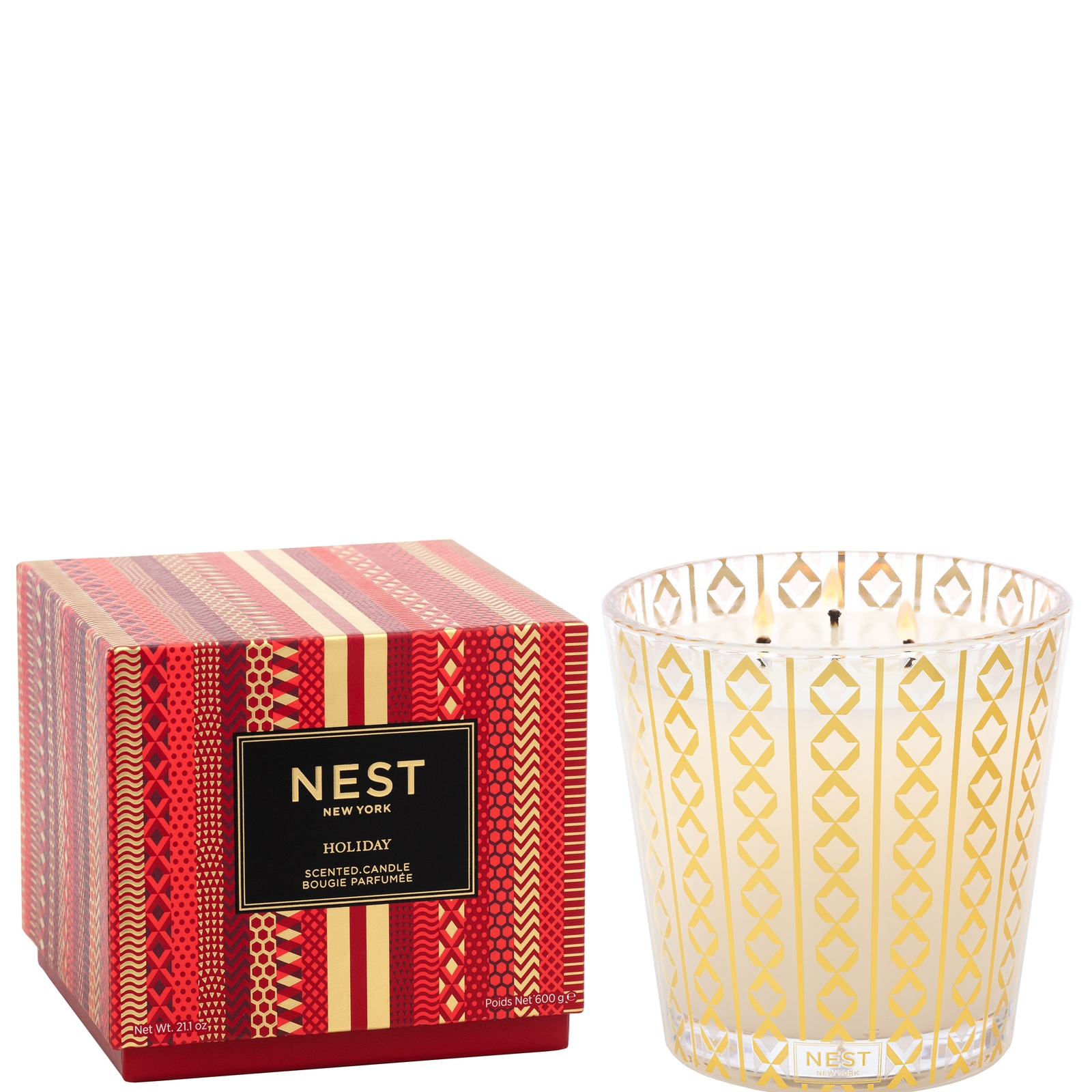 

NEST New York Holiday 3-Wick Candle 600g