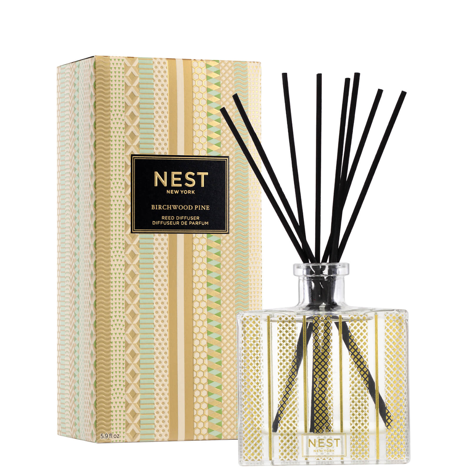 

NEST Fragrances Birchwood Pine Reed Diffuser 5.9 fl. oz