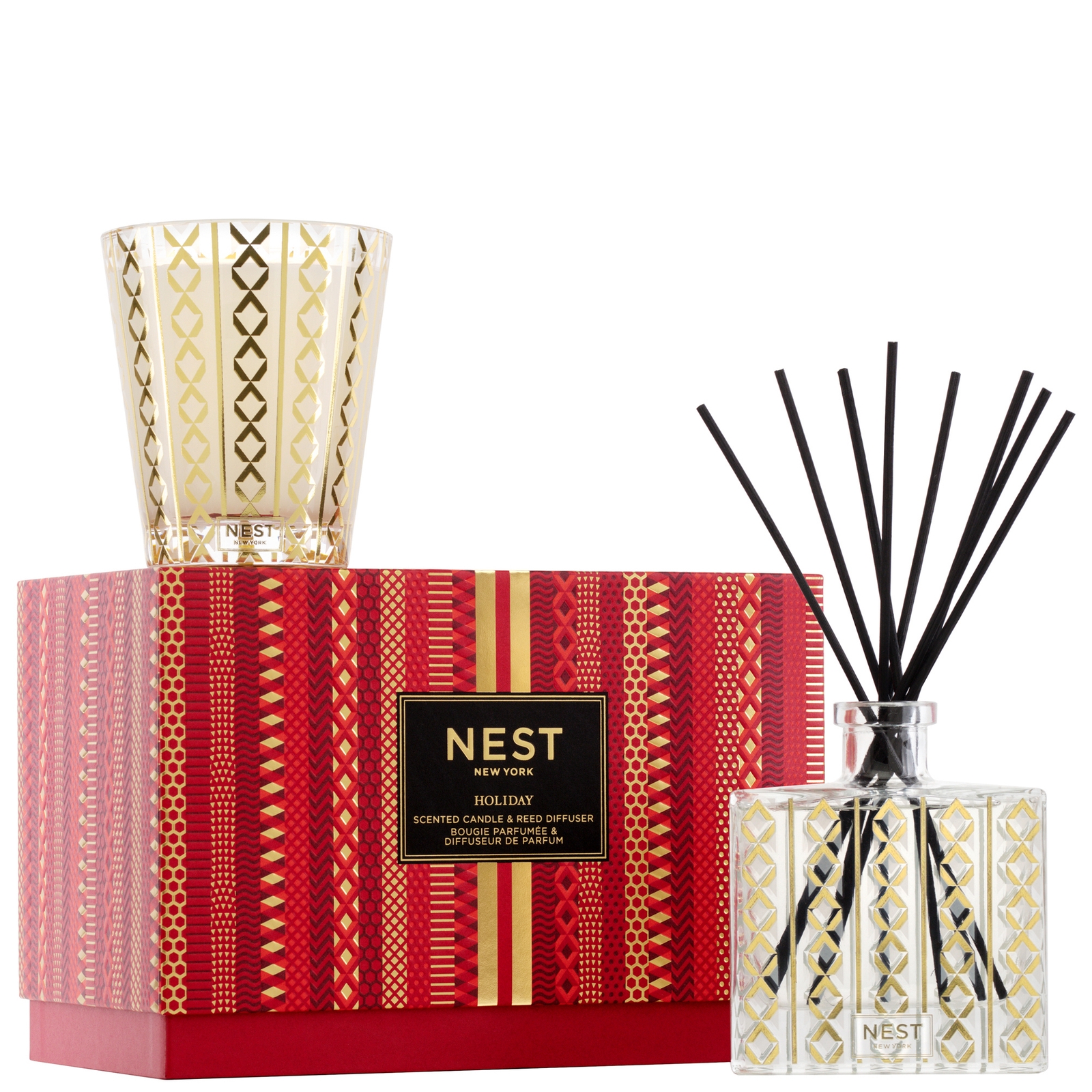 

NEST New York Holiday Candle and Reed Diffuser Set