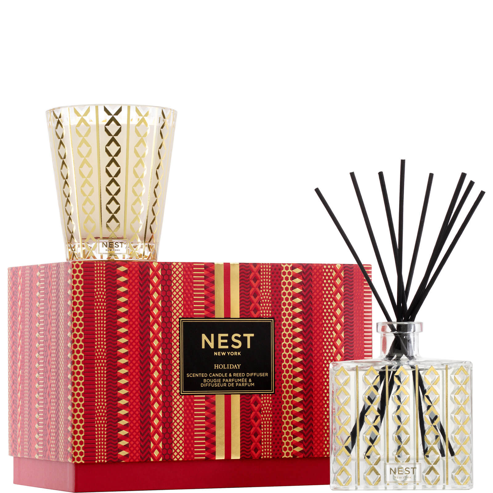 

NEST New York Holiday Classic Candle and Diffuser Set
