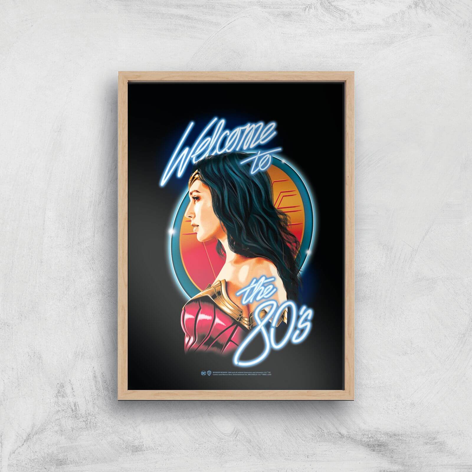 

Poster Artistico Wonder Woman Retro - A3 - Wooden Frame