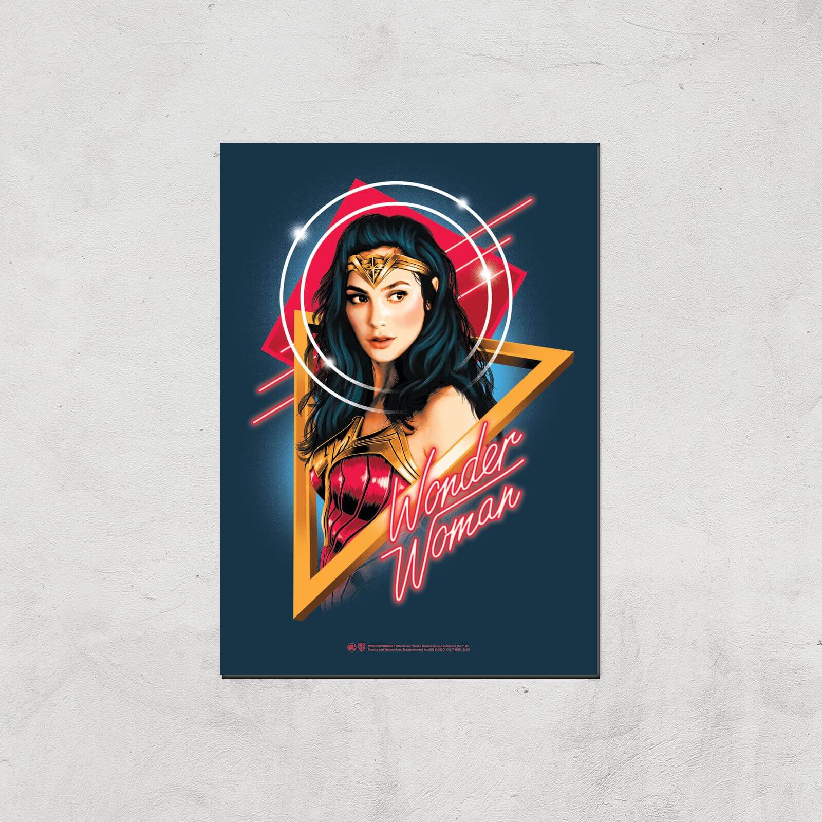 

Poster Artistico Wonder Woman Welcome To The 80s - A3 - Print Only