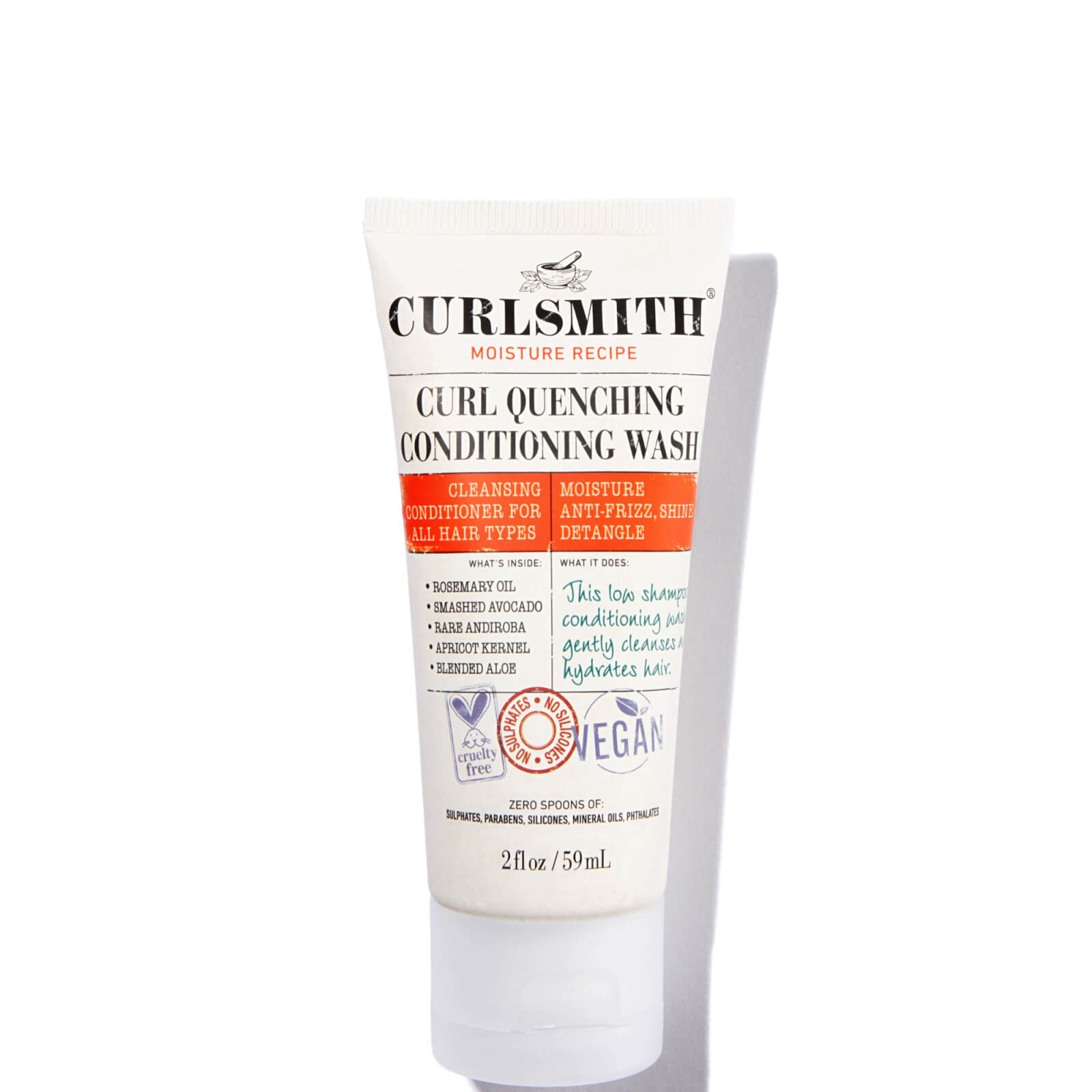 Image of Curlsmith Curl Quenching Conditioning Wash Travel Size 59ml