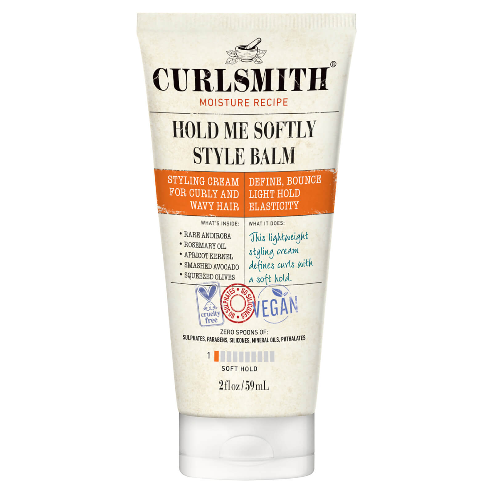 Curlsmith Hold Me Softly Style Balm Travel Size 59ml