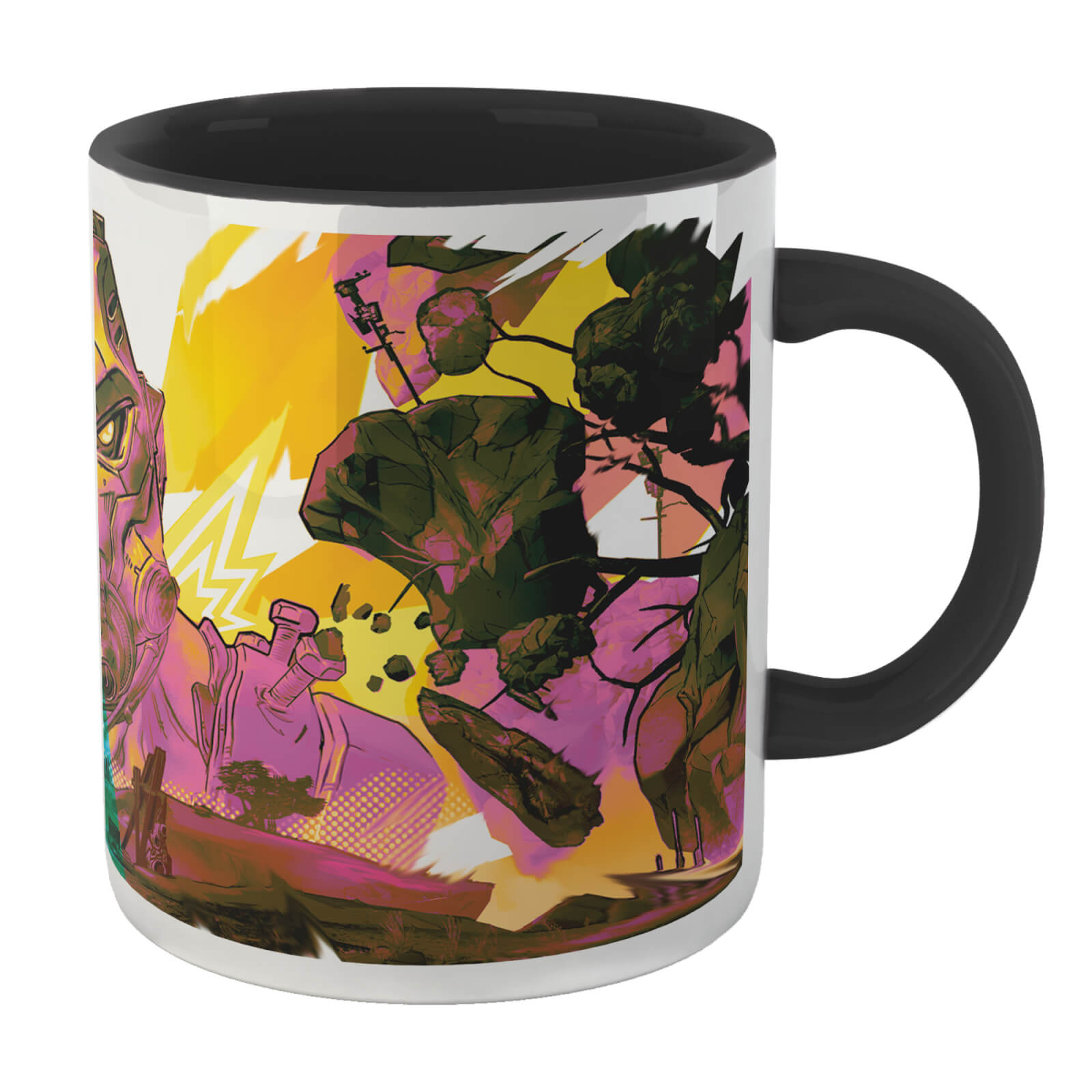 

Borderlands 3 Fustercluck Mug - White/Black