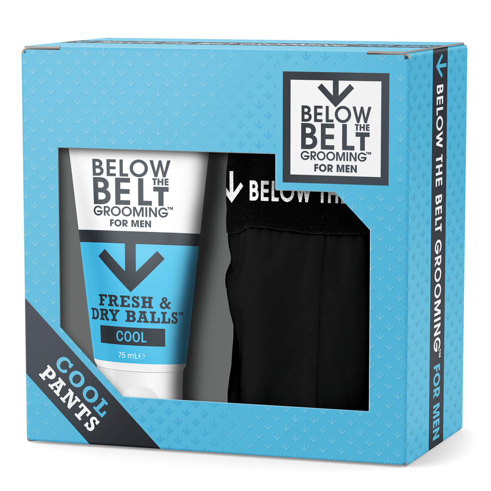 Below the Belt Grooming Cool Pants Gift Set