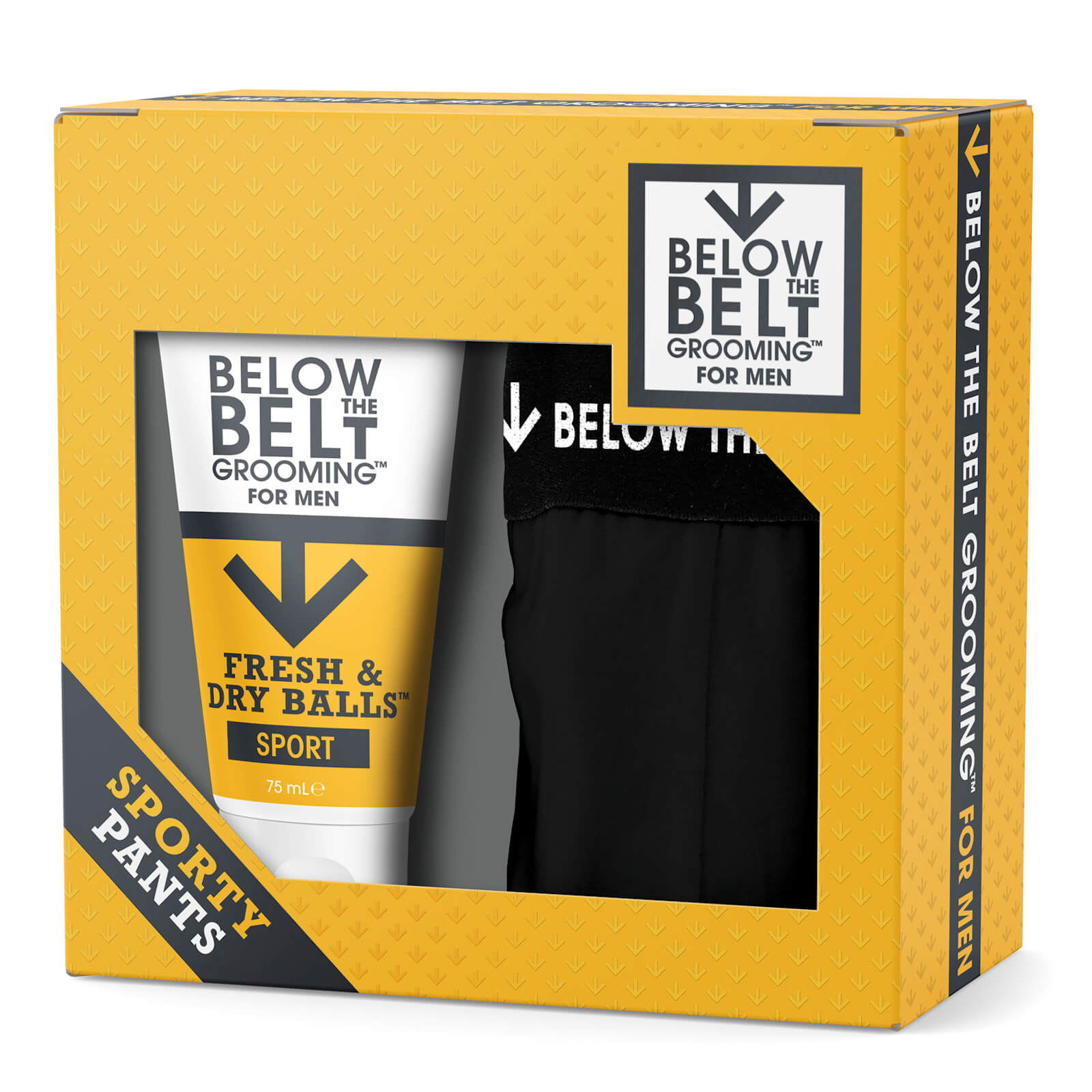 Below the Belt Grooming Sporty Pants Gift Set
