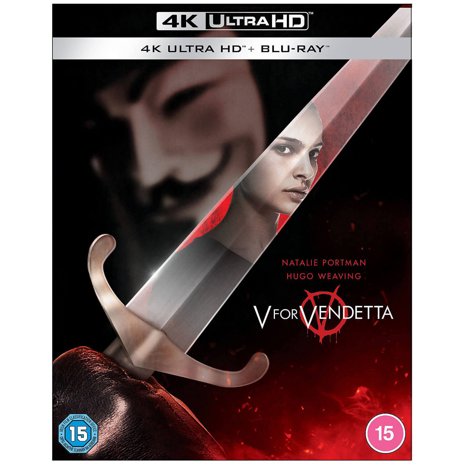 V for Vendetta - 4K Ultra HD (Inclusief 2D Blu-ray)