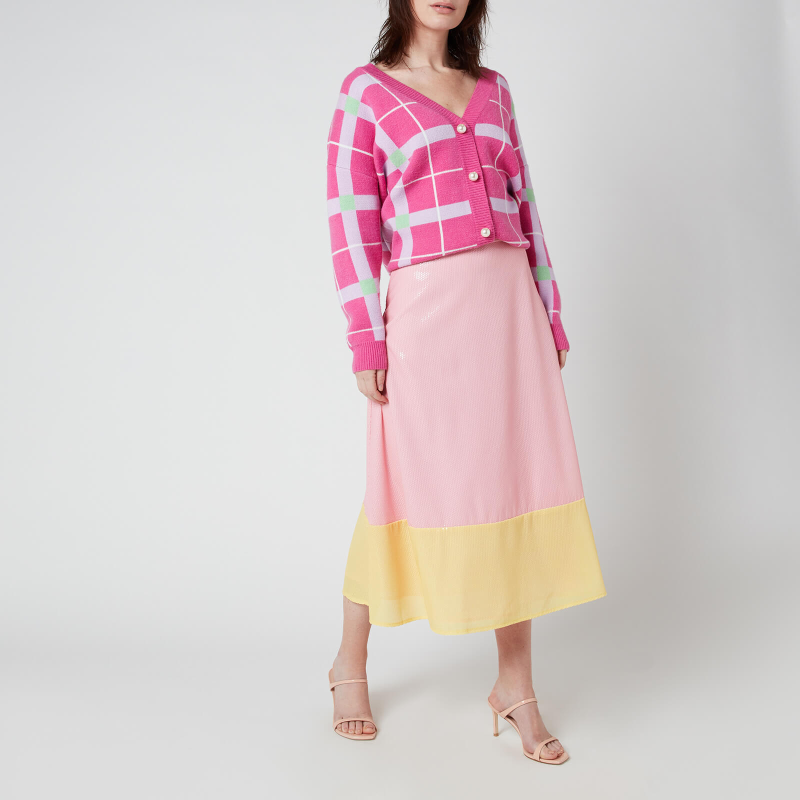 Olivia Rubin Women's Penelope Skirt - Colourblock - UK 6