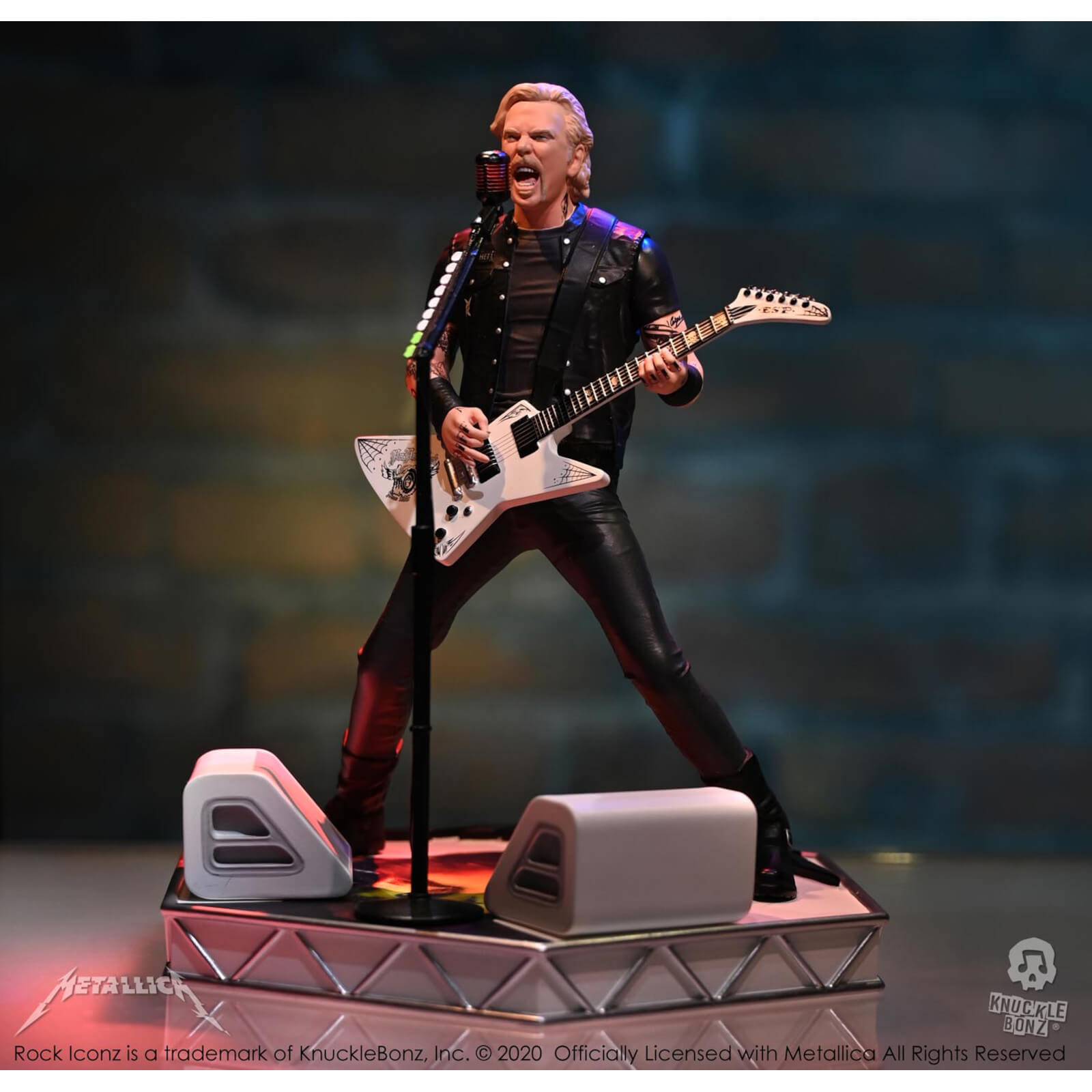 Knucklebonz Metallica Rock Iconz Statue - James Hetfield