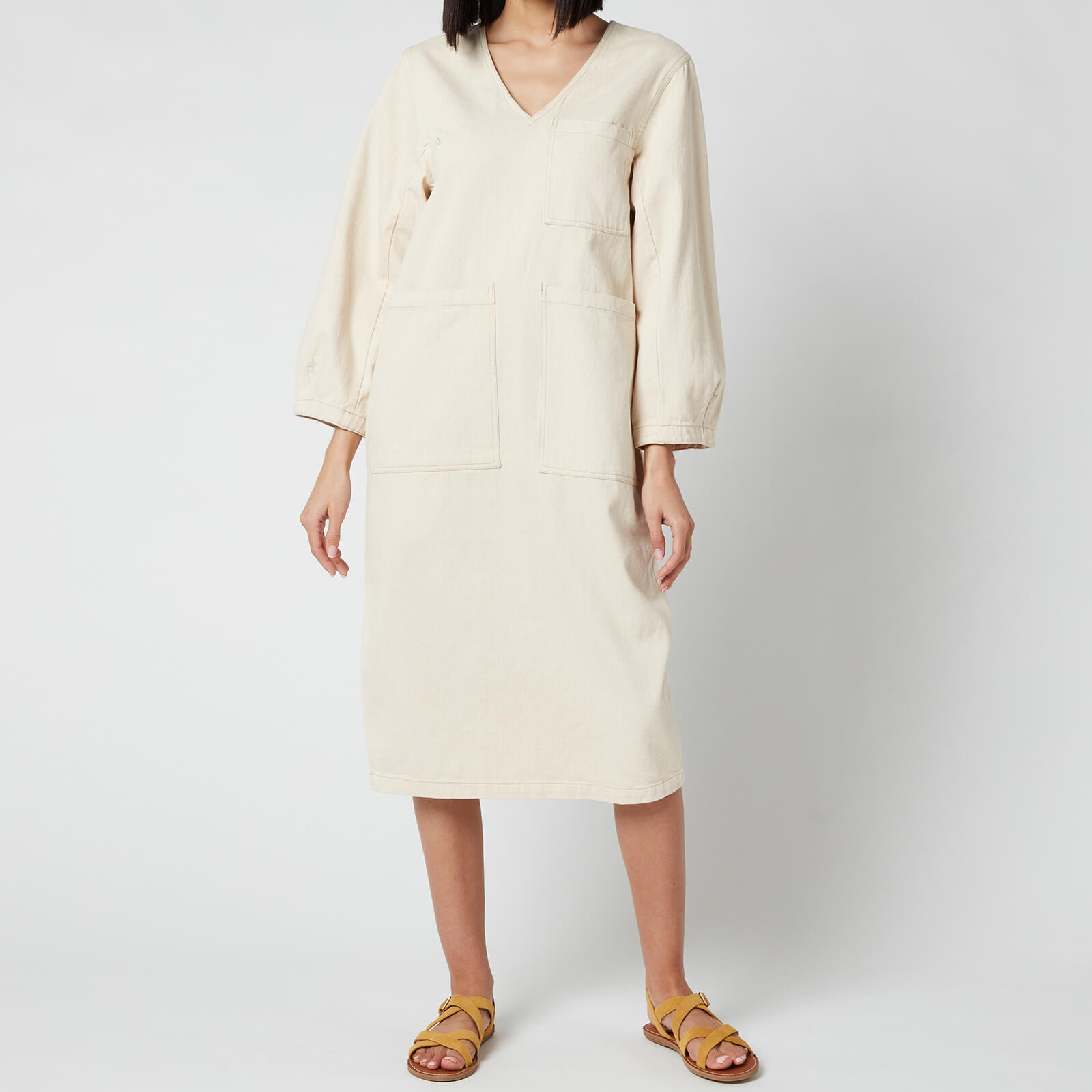 Image of L.F Markey Women's Merlon Dress - Ivory - UK 8