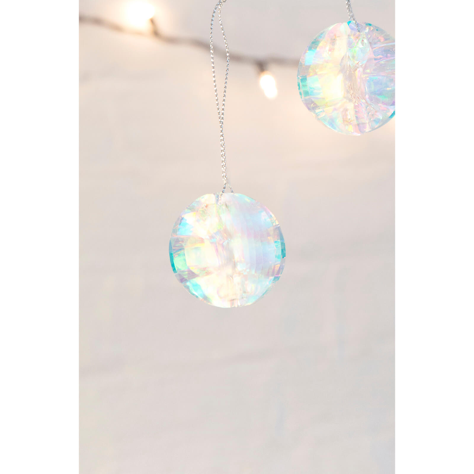 Image of Kikkerland Iridescent Party Ornaments